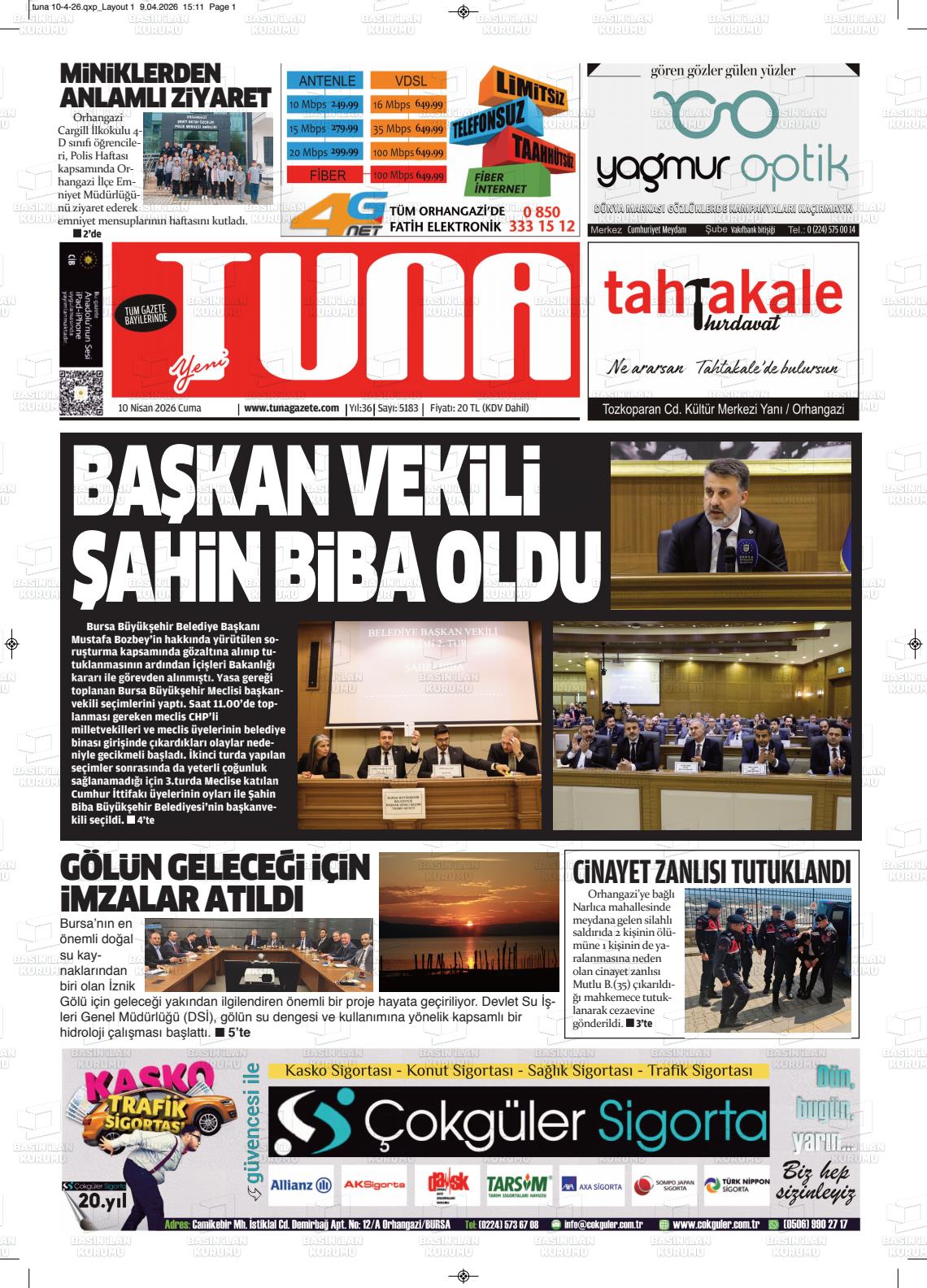 Izmir Yenigun 10.04.2026