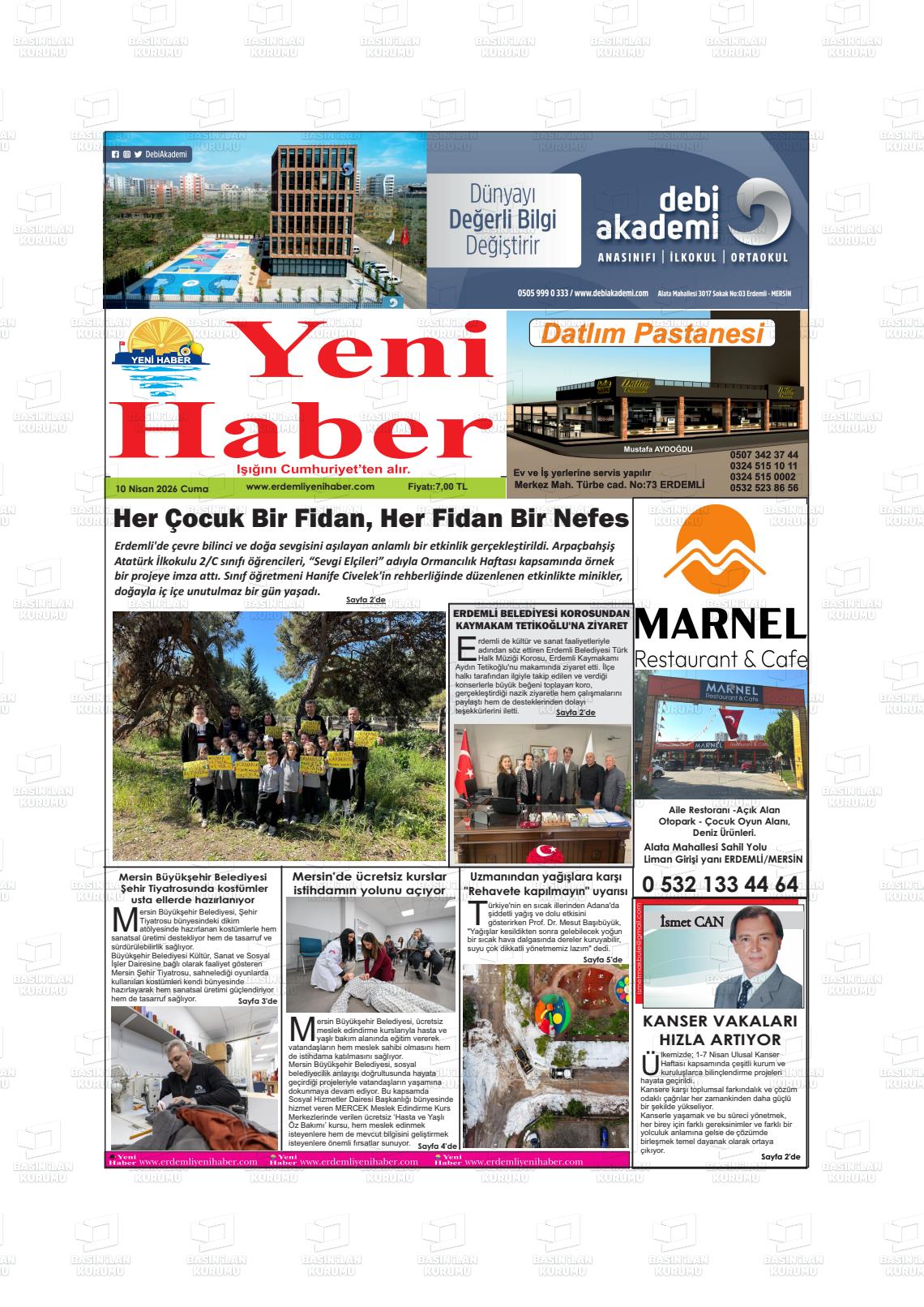 Konya Yenihaber 10.04.2026