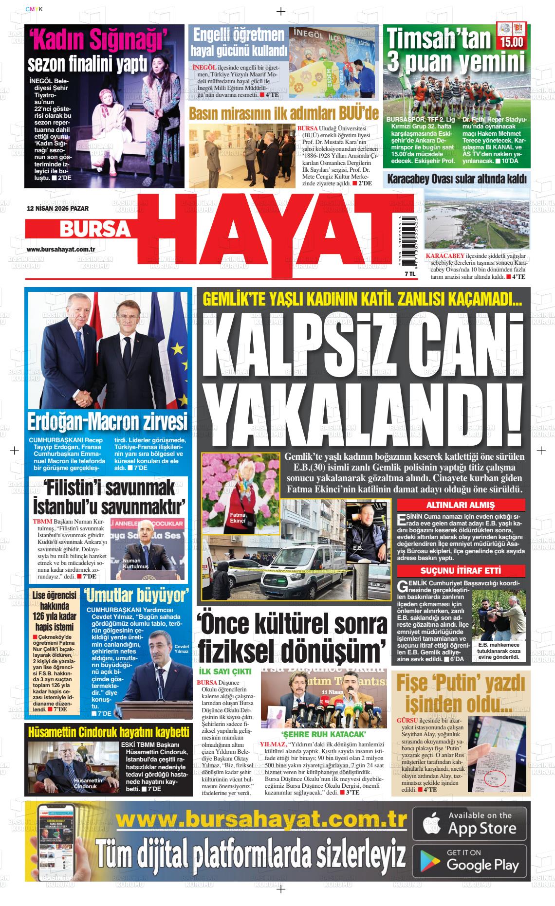 Bursa Hayat 12.04.2026