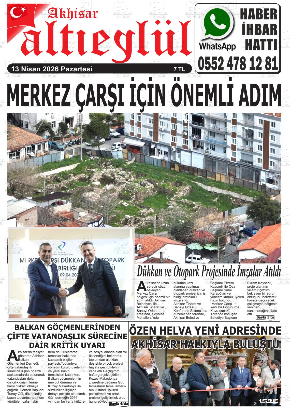 Manisa Akhisargundem 13.04.2026