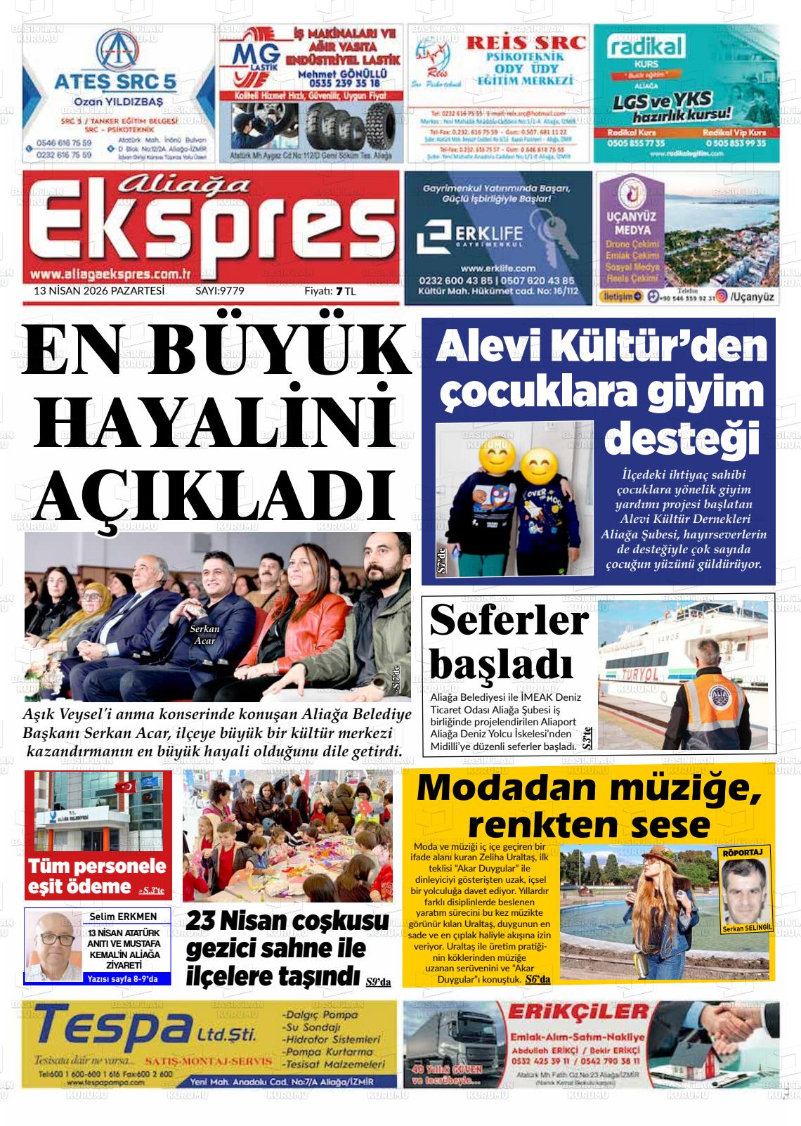 Izmir Aliagaekspres 13.04.2026