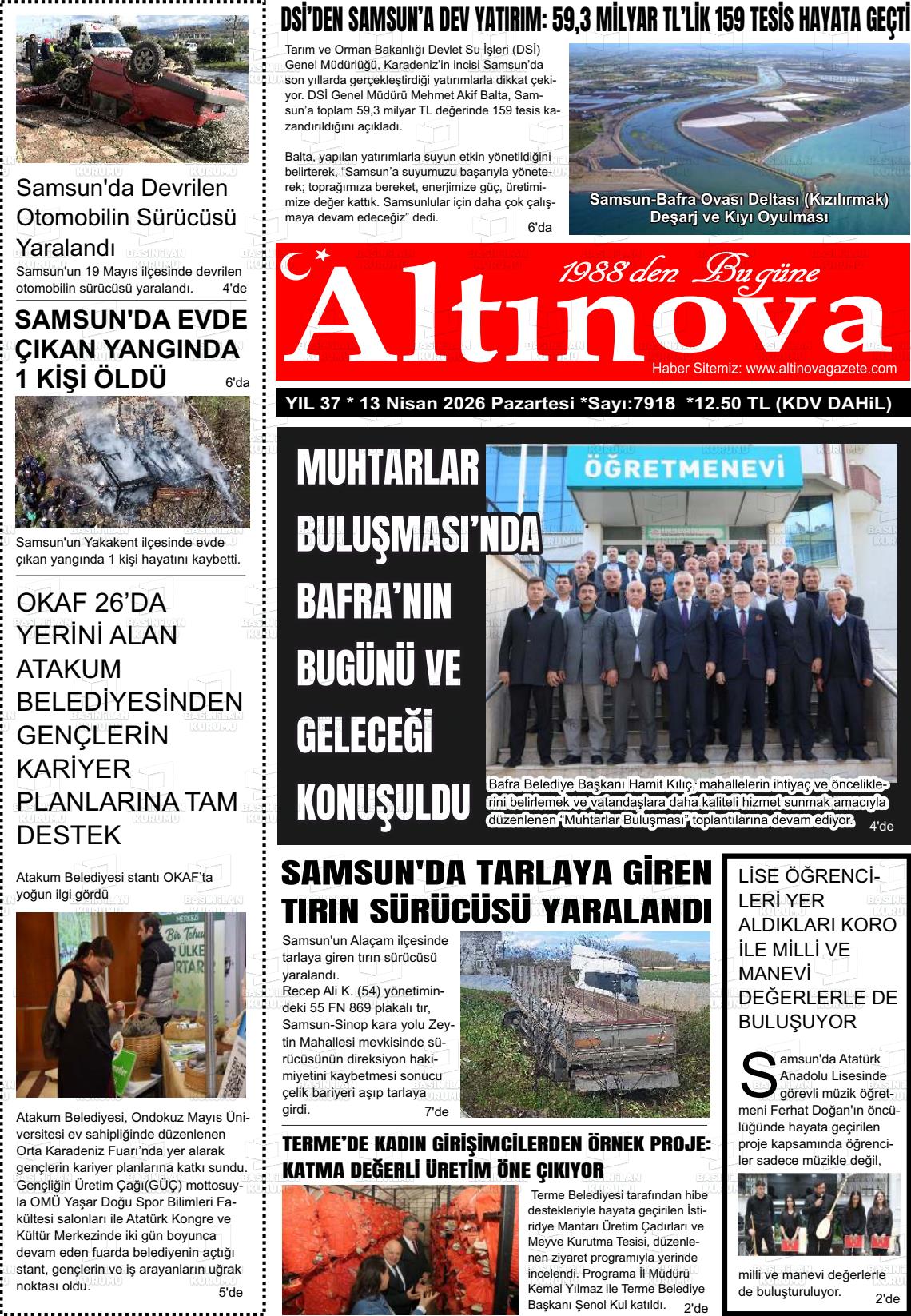 Samsun Altinova 13.04.2026