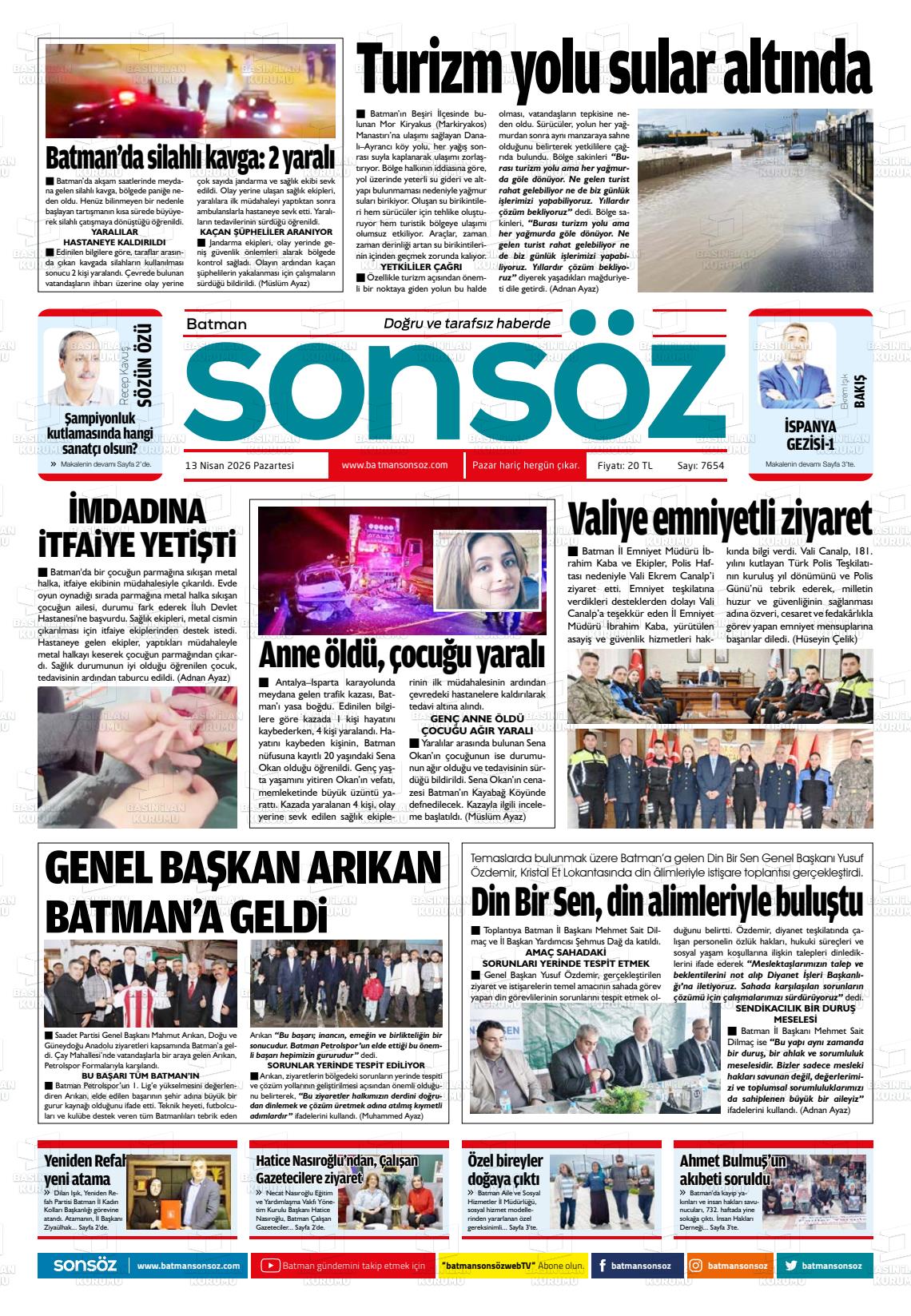 Batman Sonsoz 13.04.2026