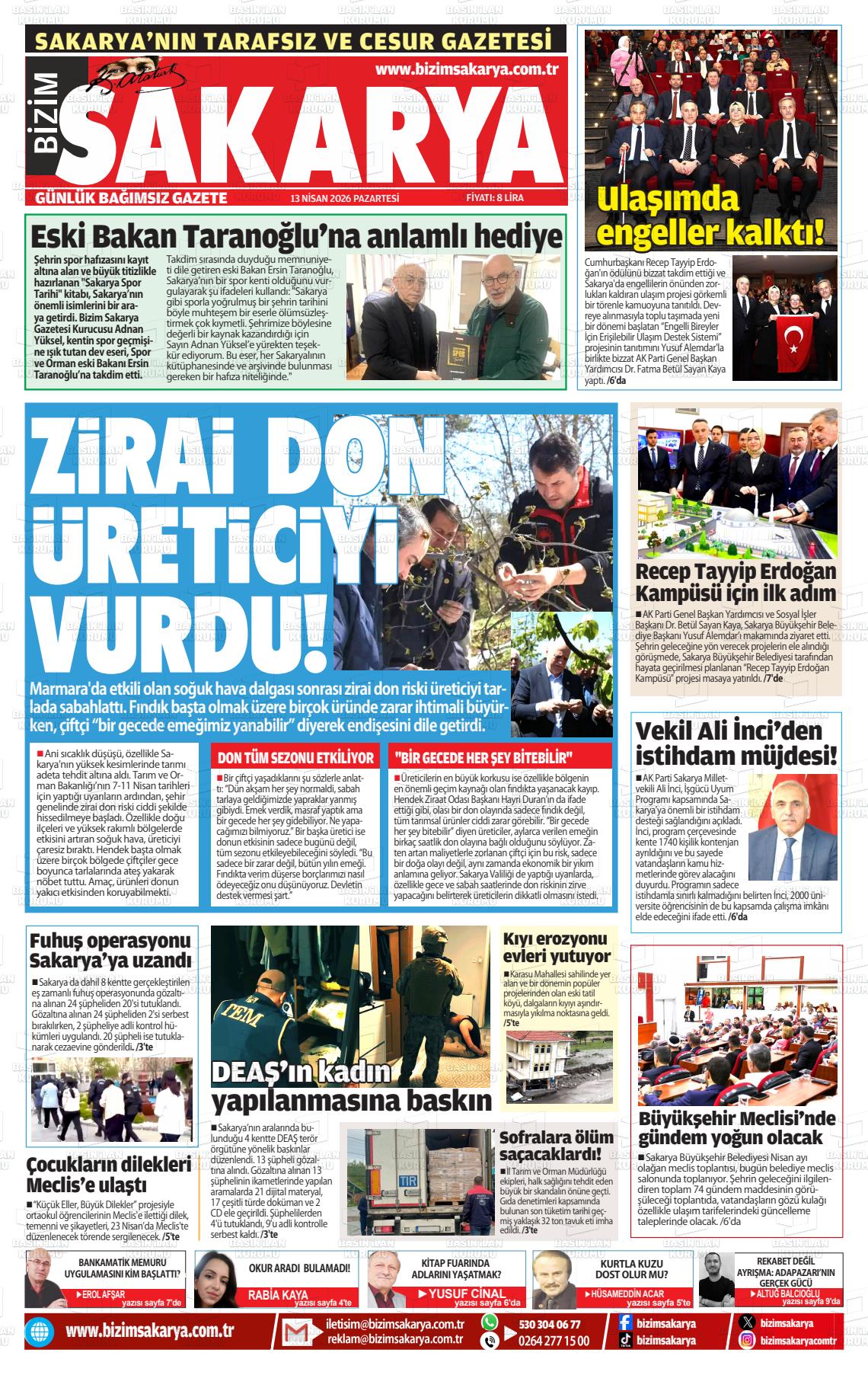 Sakarya Bizim 13.04.2026
