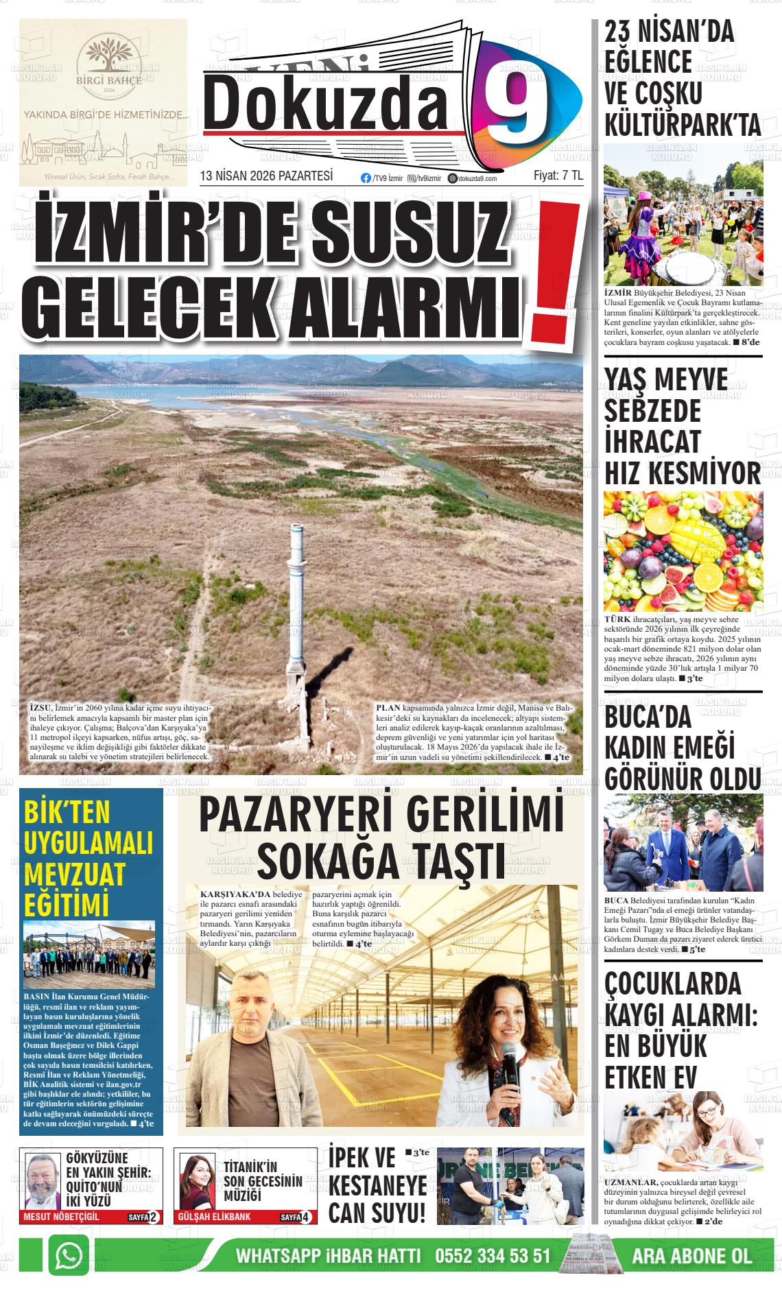 Izmir Buyuktorbali 13.04.2026