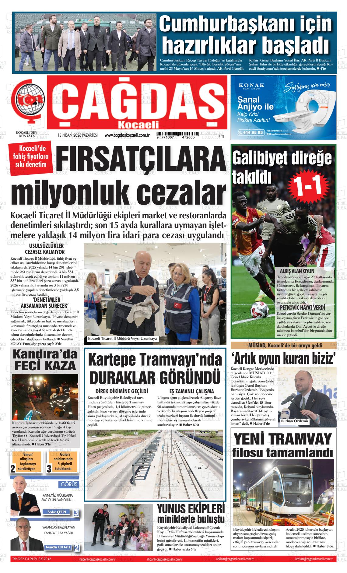 Kocaeli Cagdas 13.04.2026