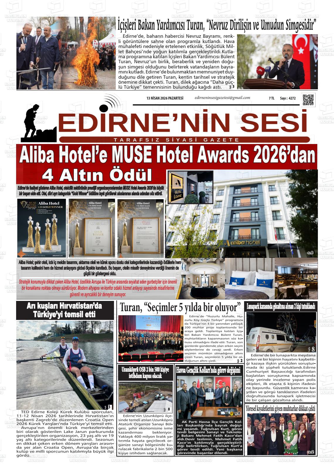 Edirne Star 13.04.2026