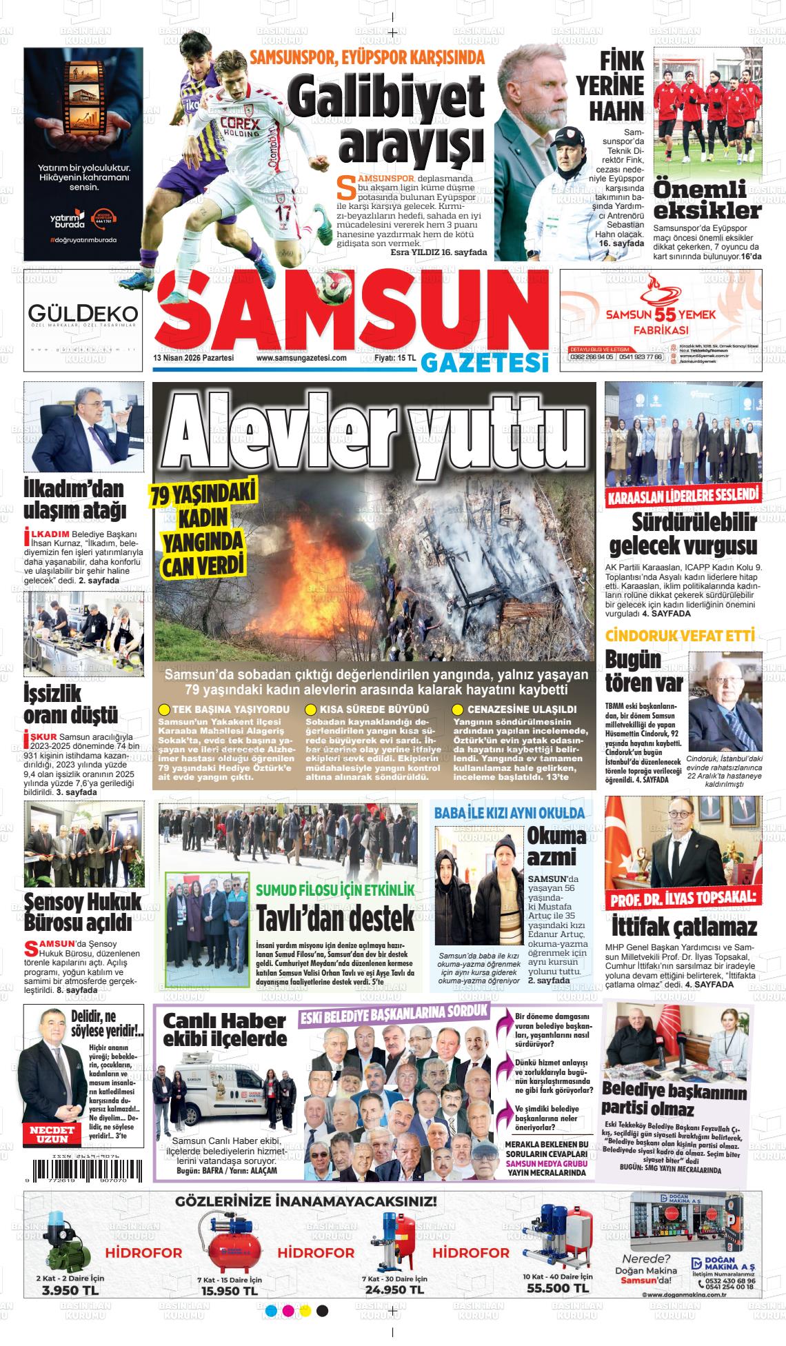 Samsun Ekip 13.04.2026