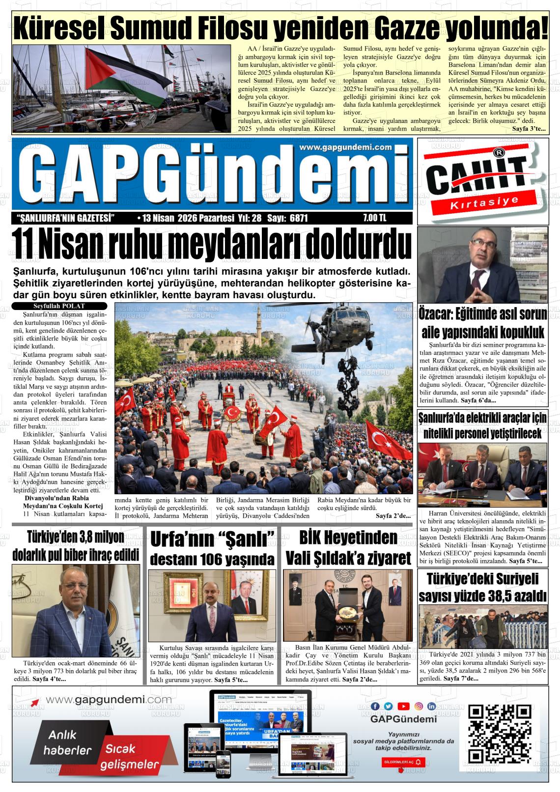 Sanliurfa Gapgundemi 13.04.2026