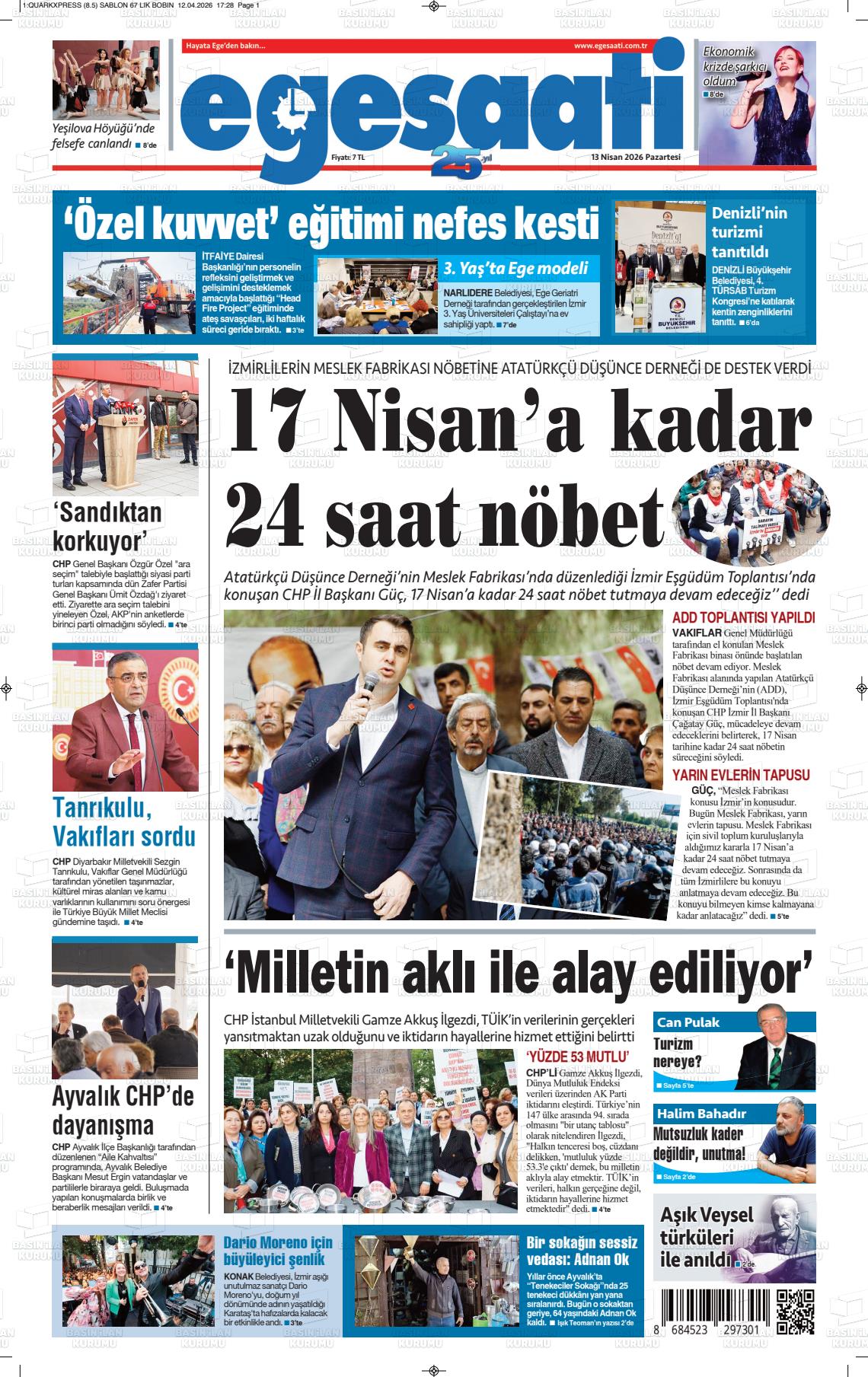 Izmir Haberekspres 13.04.2026