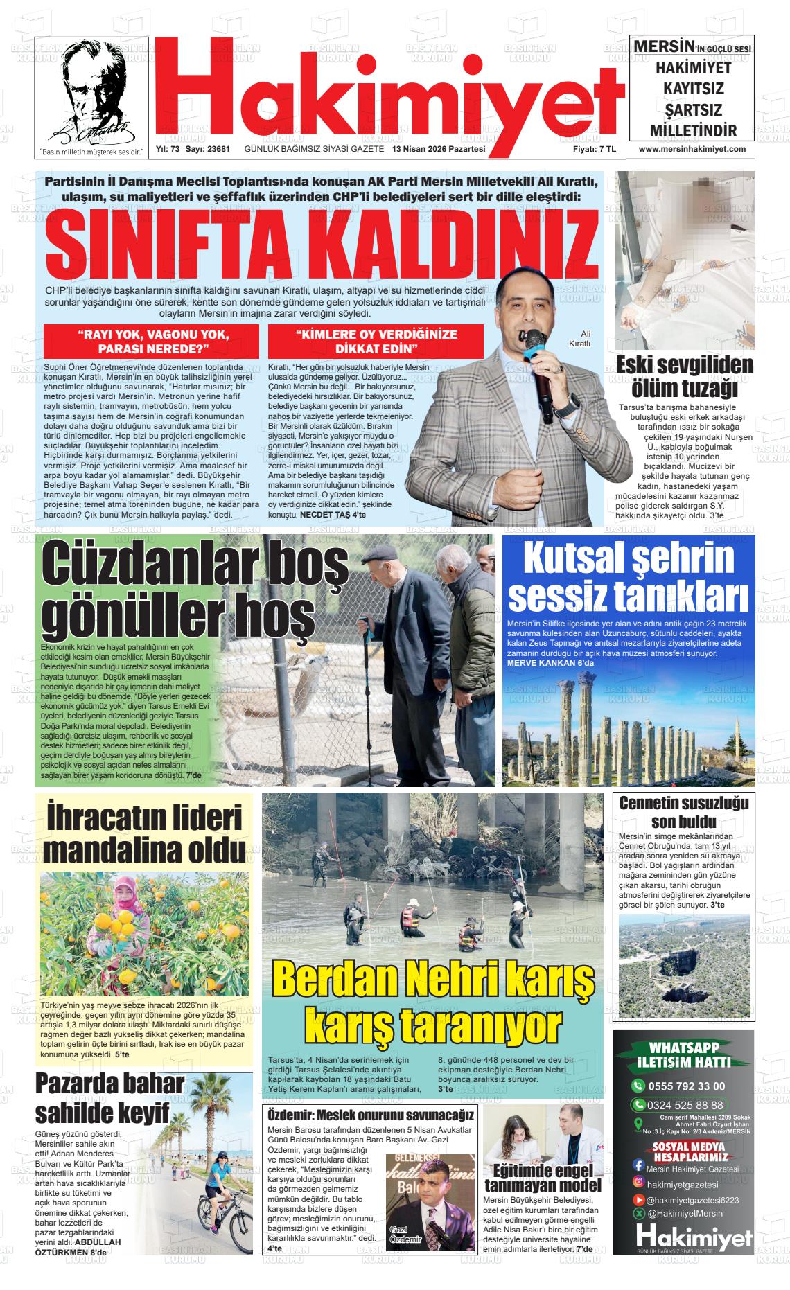 Konya Hakimiyet 13.04.2026