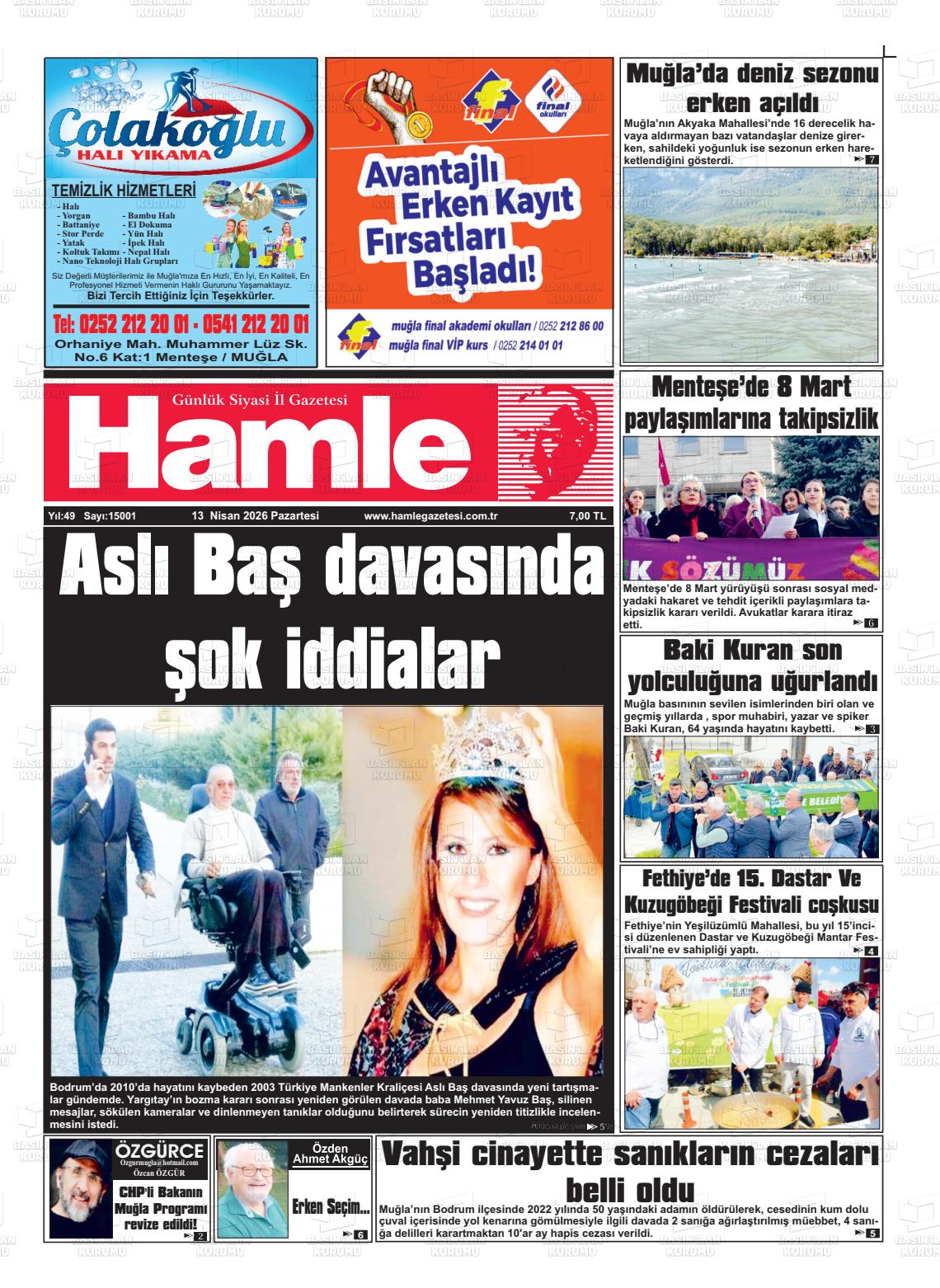 Mugla Hamle 13.04.2026