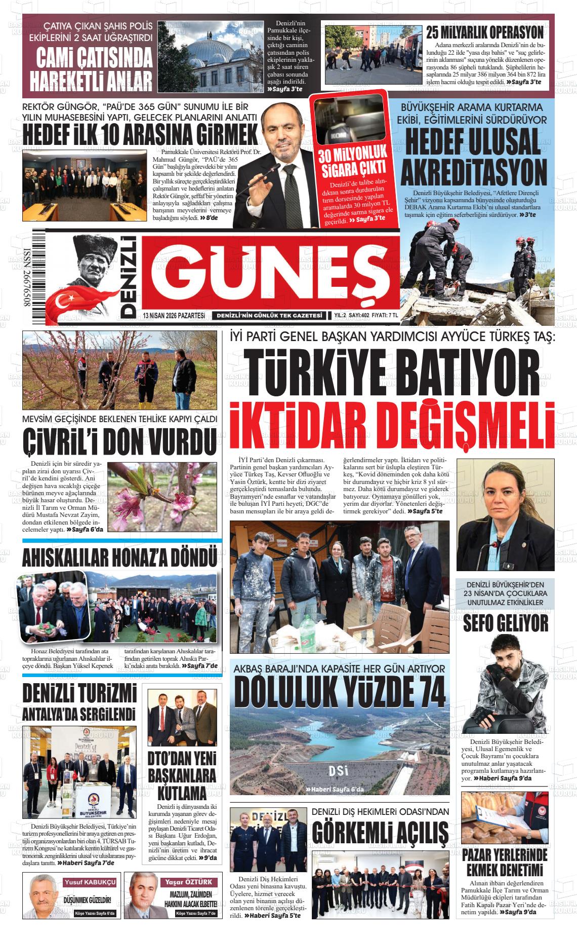 Denizli Hizmet 13.04.2026