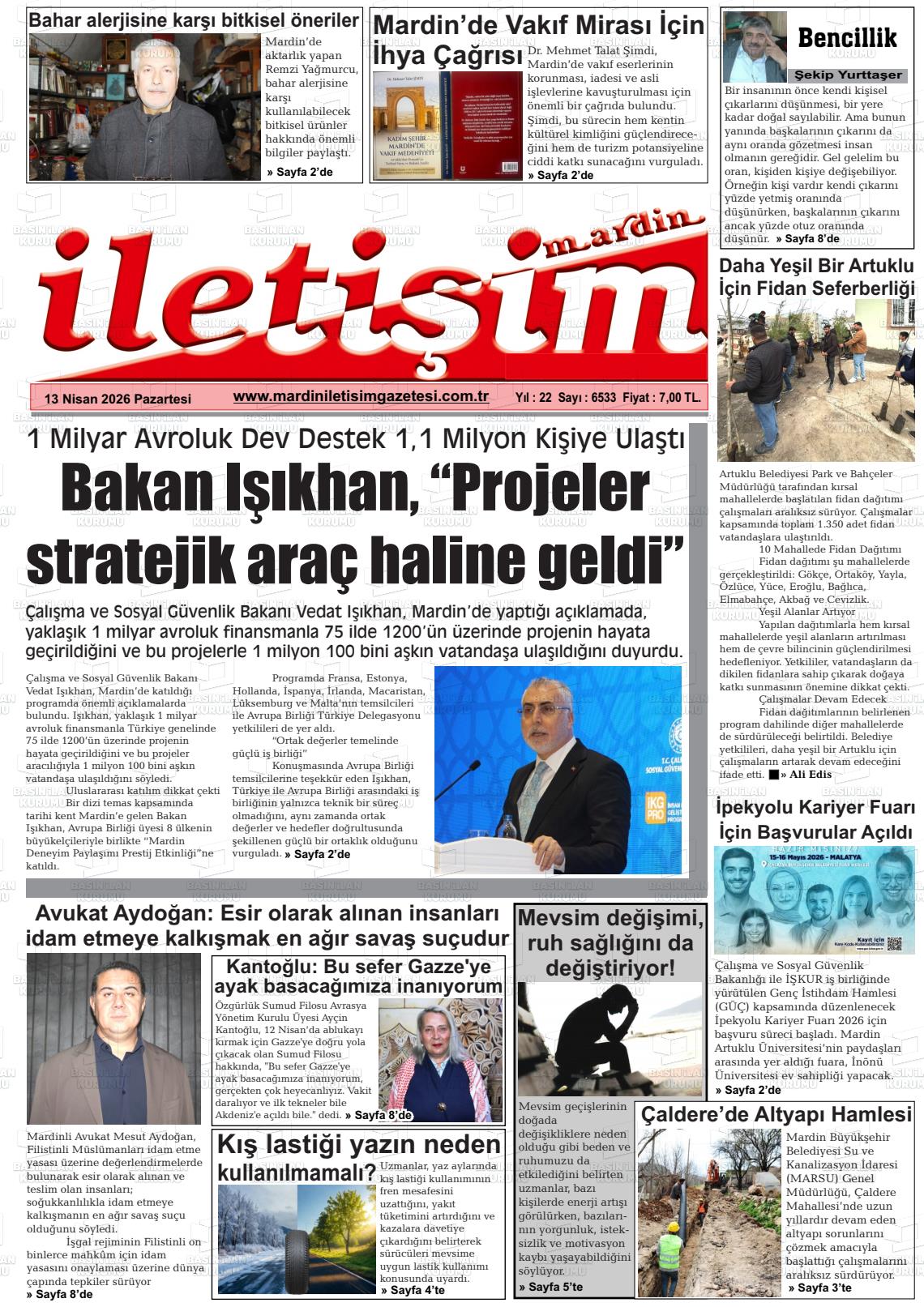 Mardin Iletisim 13.04.2026