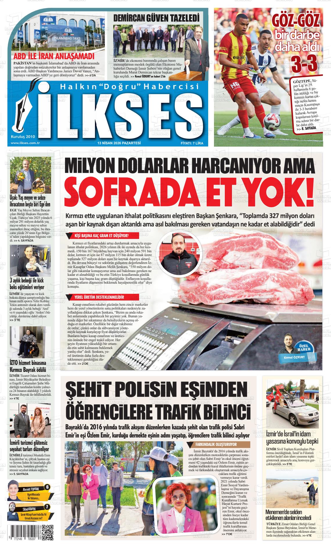 Izmir Ilkses 13.04.2026