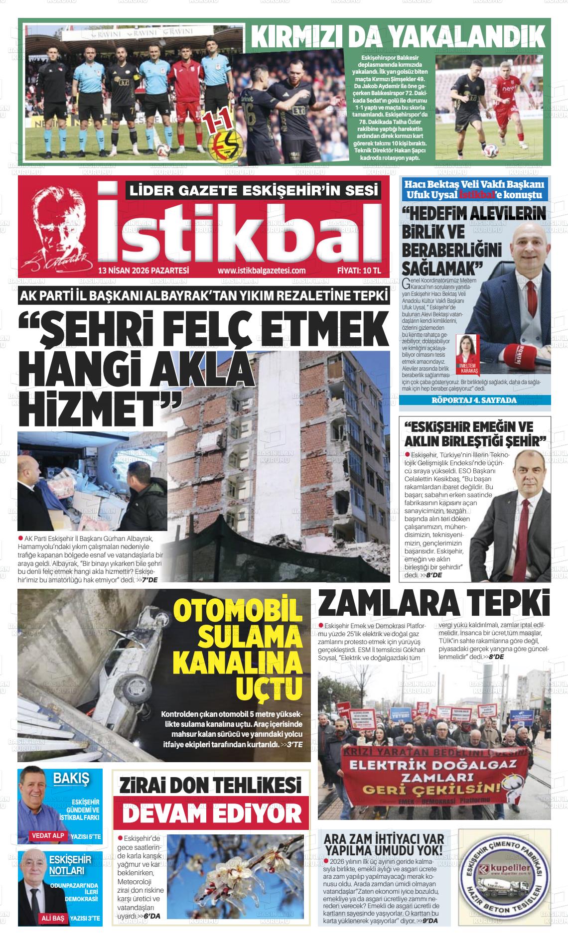 Eskisehir Istikbal 13.04.2026