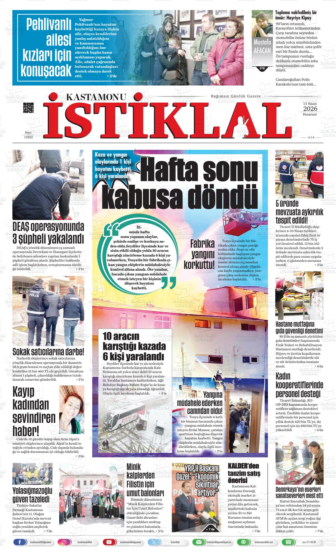 Kastamonu 13.04.2026