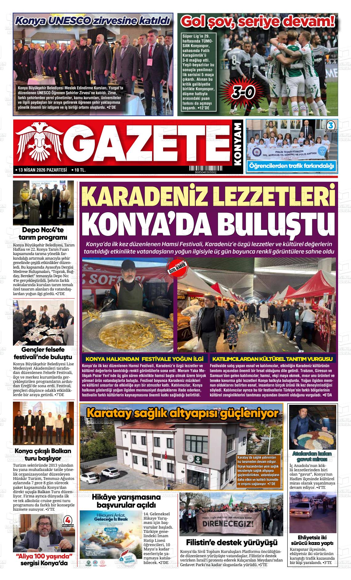 Konya Yenigun 13.04.2026