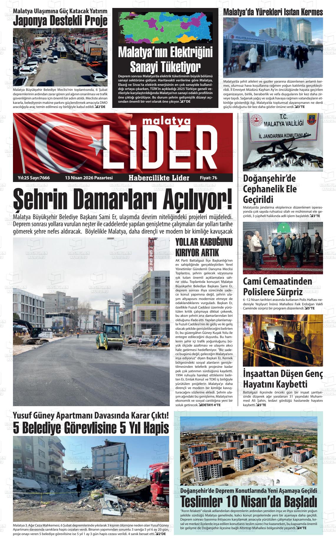 Malatya Sonsoz 13.04.2026