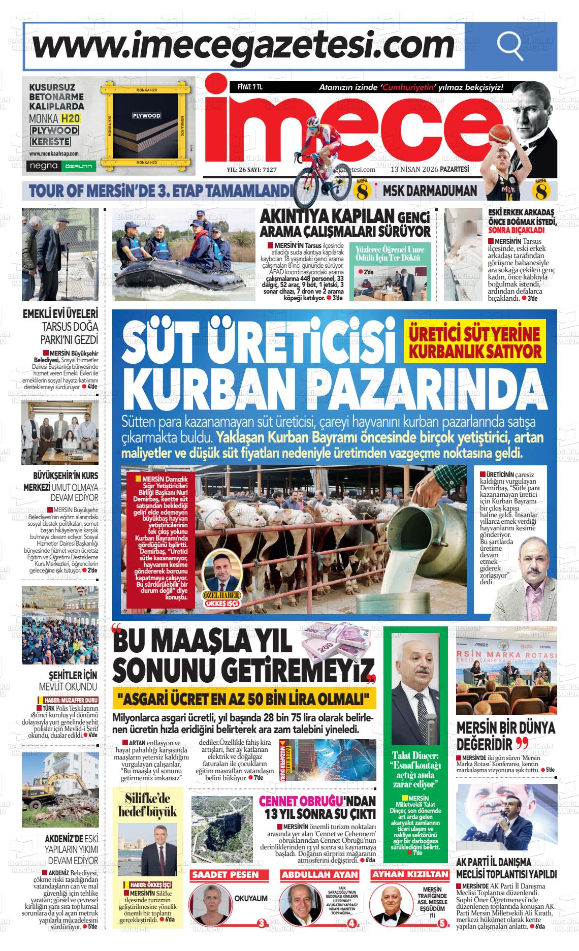 Mersin Imece 13.04.2026