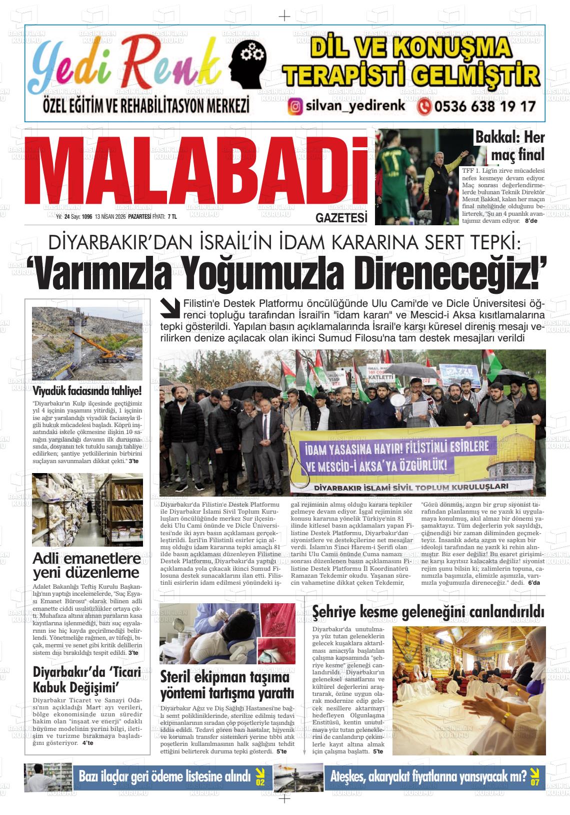 Diyarbakir Mezopotamya 13.04.2026