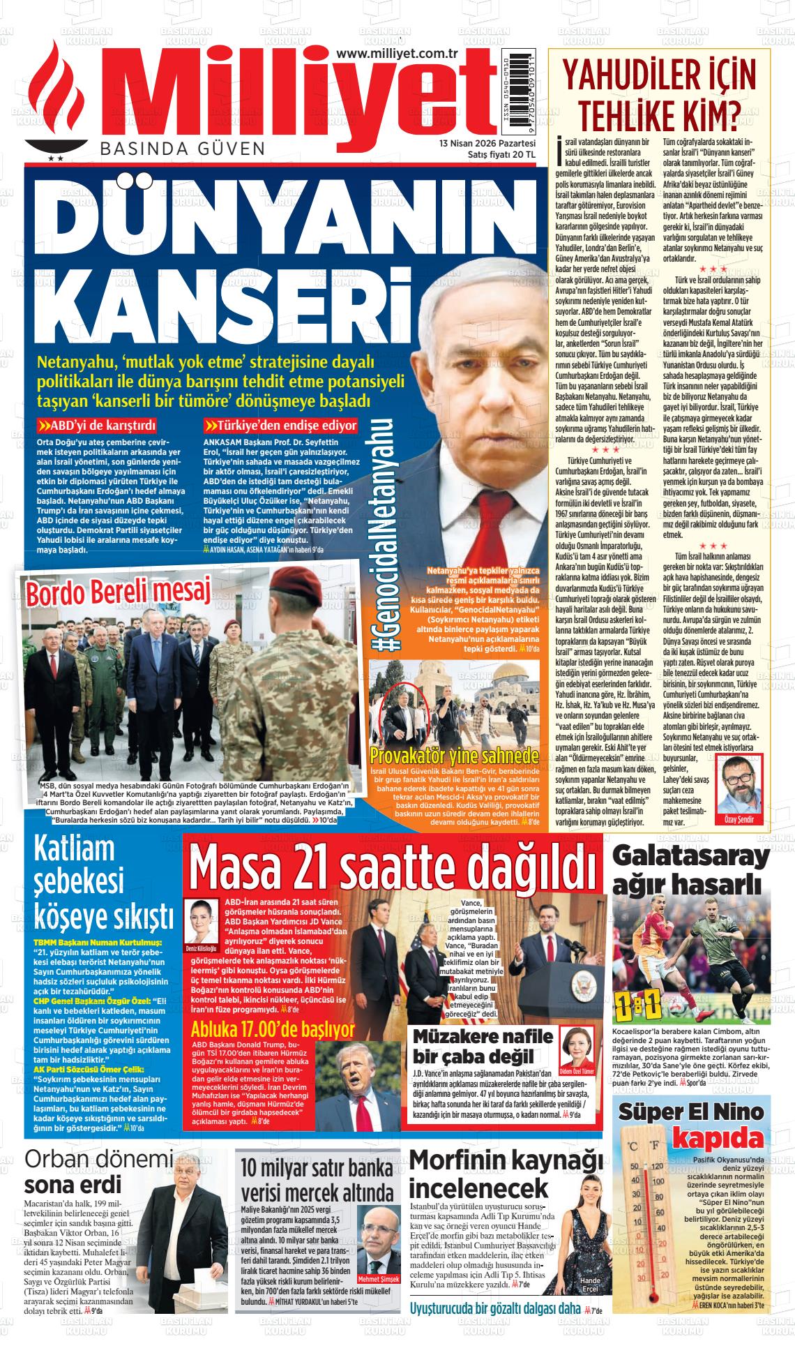 Milliyet Gazetesi 13.04.2026