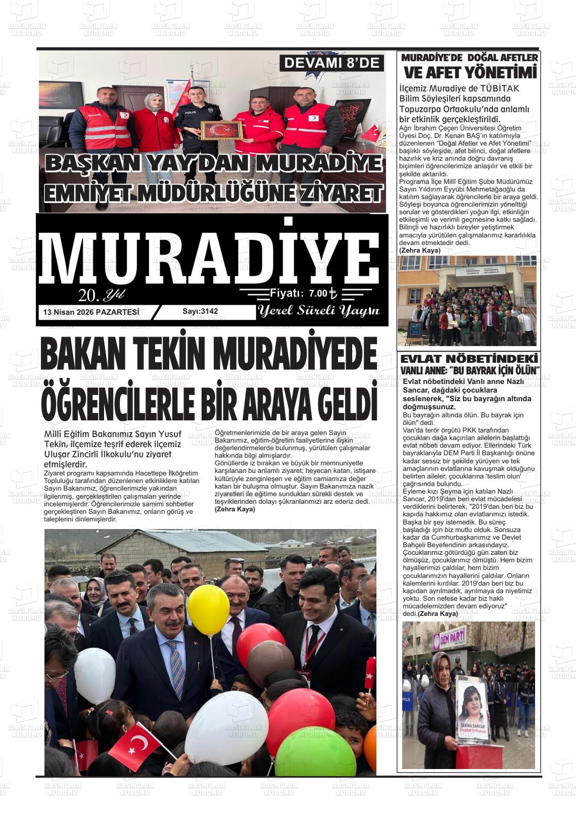 Van Muradiye 13.04.2026