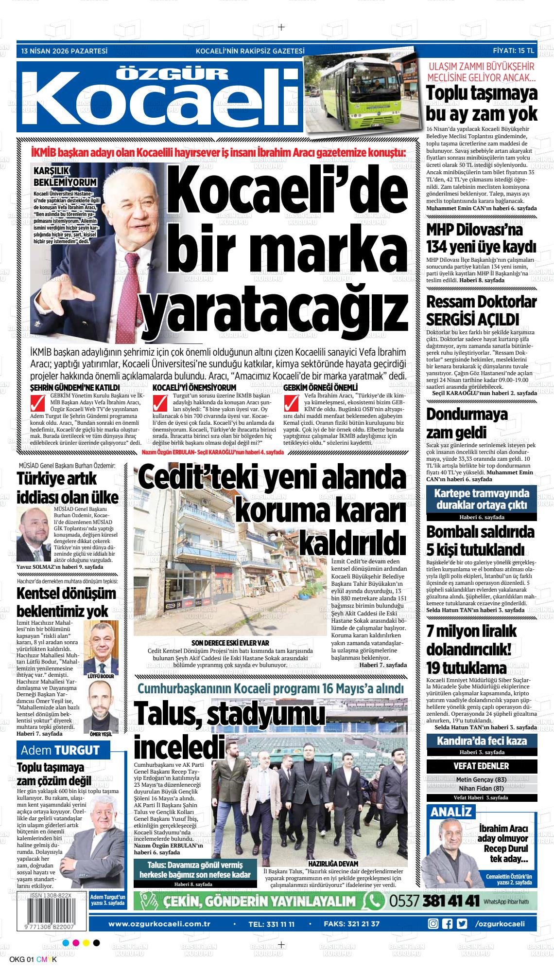 Kocaeli Ozgur 13.04.2026