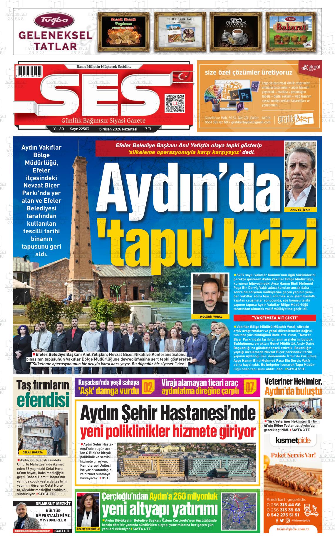 Hatay Ses 13.04.2026