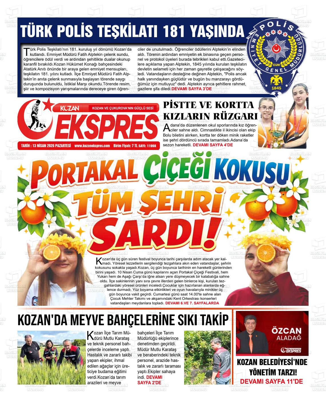 Adana Yenihursoz 13.04.2026