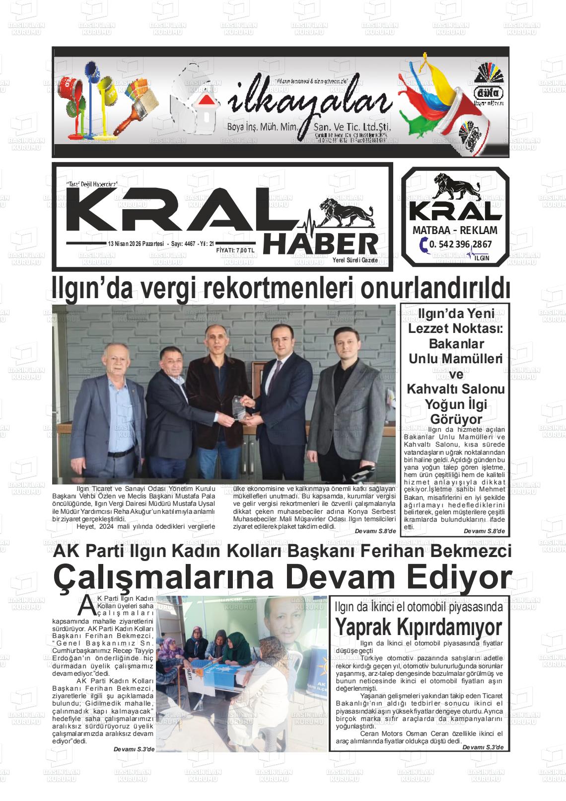 Konya Yeniilginpostasi 13.04.2026