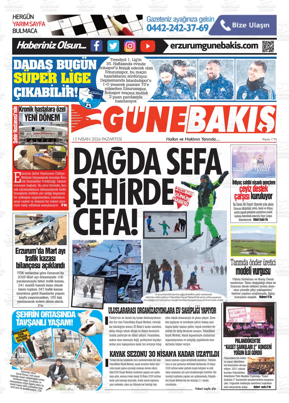 Erzurum Yenikusak 13.04.2026