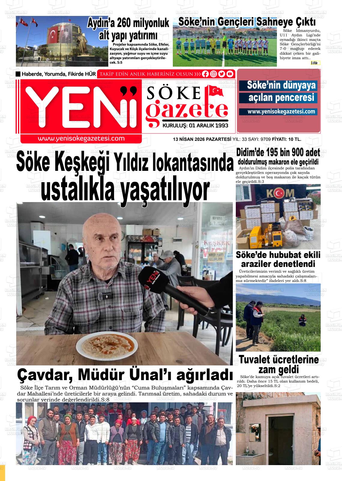 Aydin Yenisoke 13.04.2026