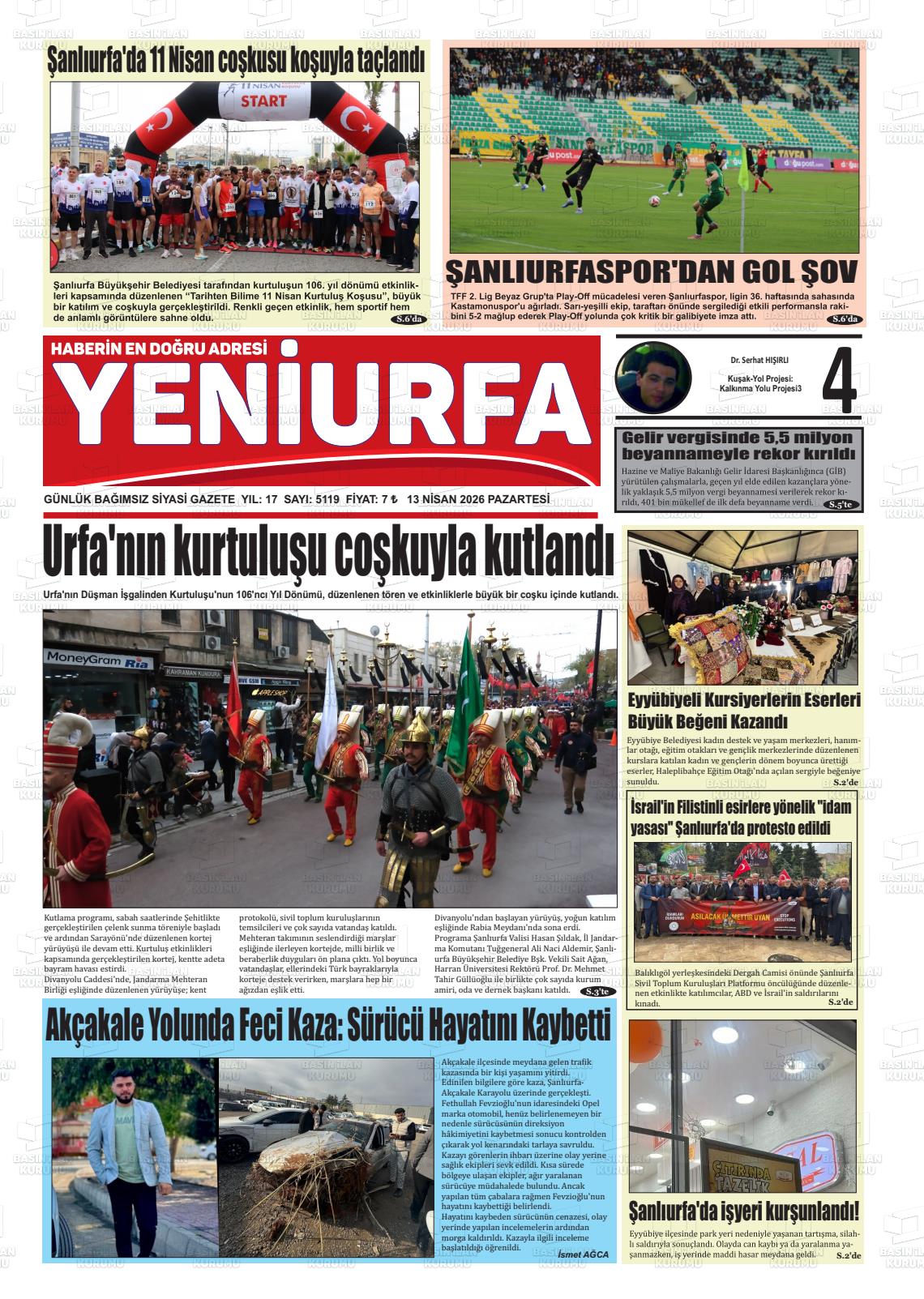 Sanliurfa Yeniurfa 13.04.2026