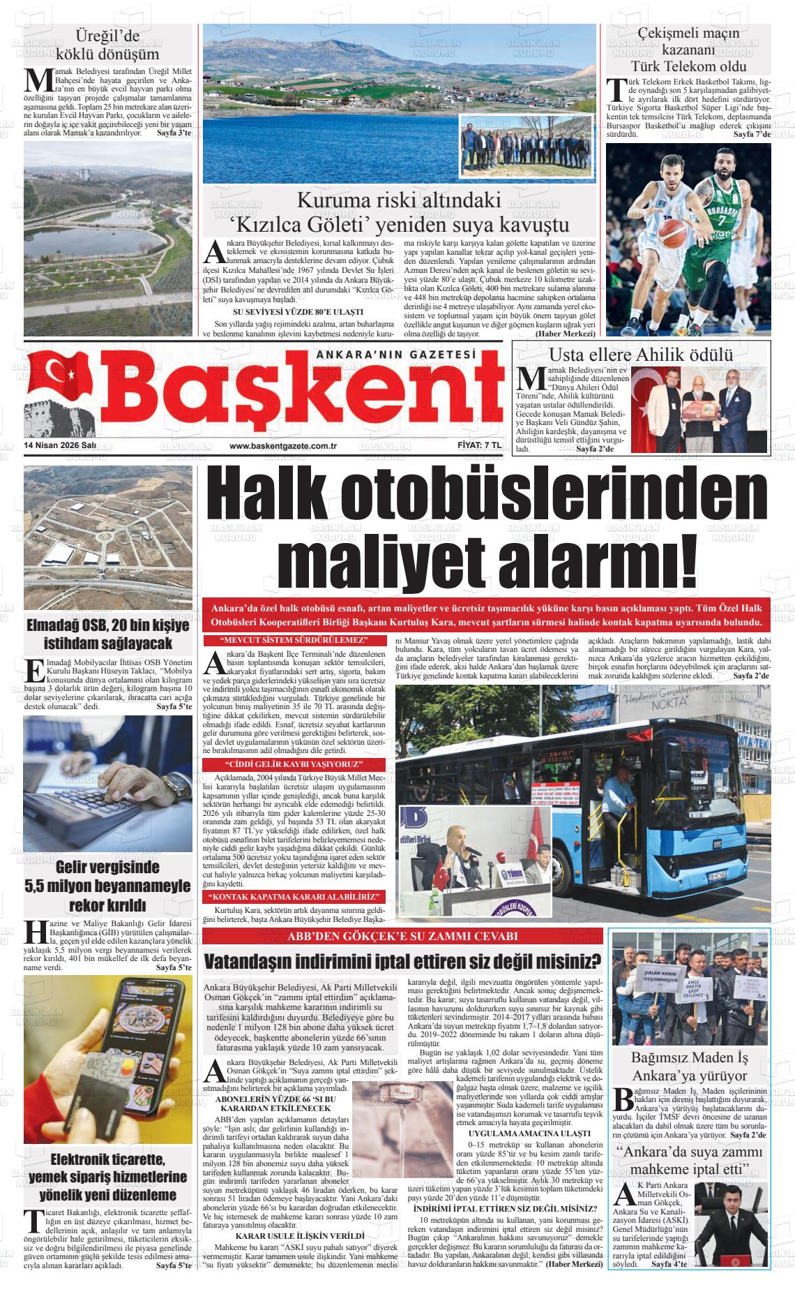 Ankara Baskent 14.04.2026