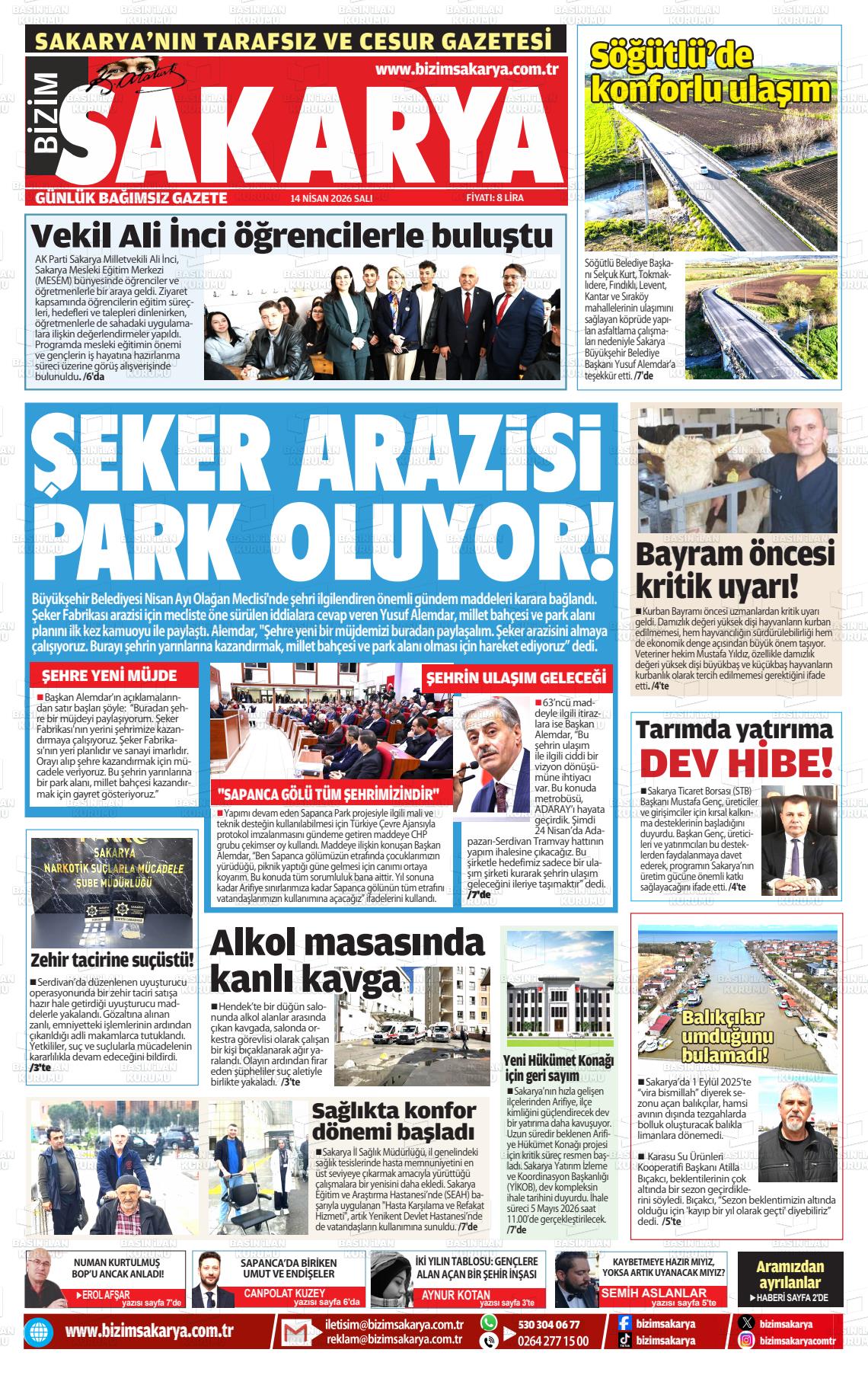 Sakarya Bizim 14.04.2026