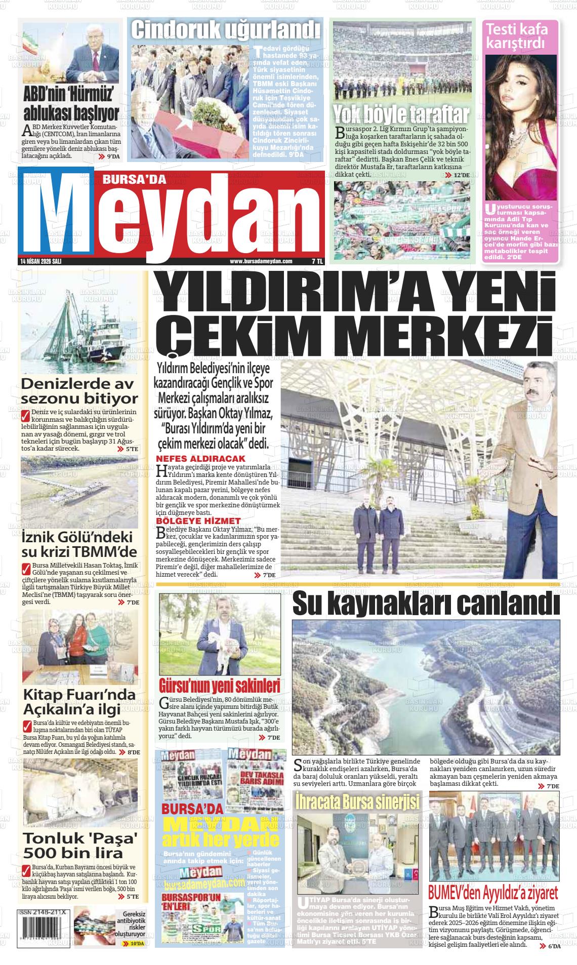 Bursa Dameydan 14.04.2026