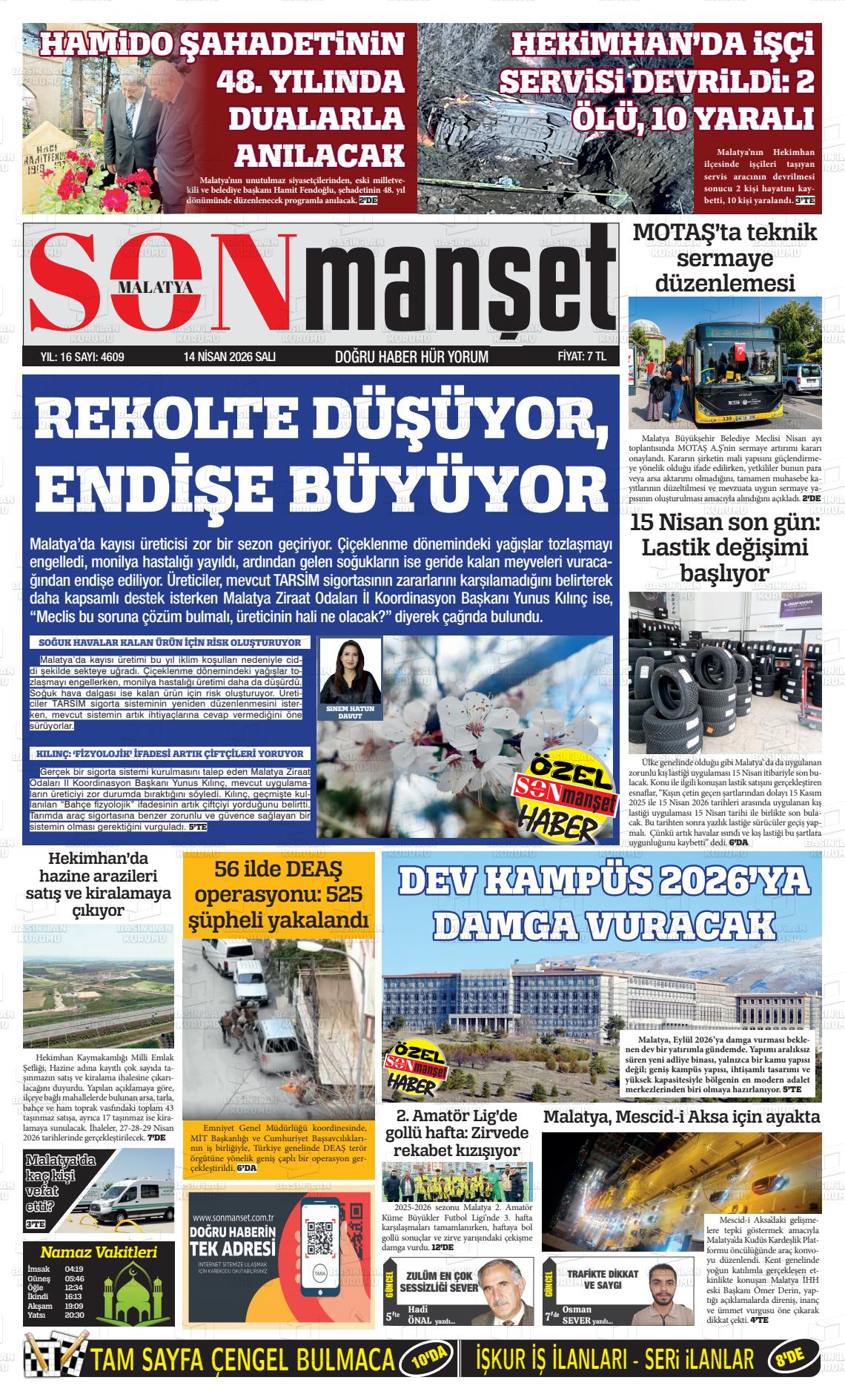 Malatya Busabah 14.04.2026