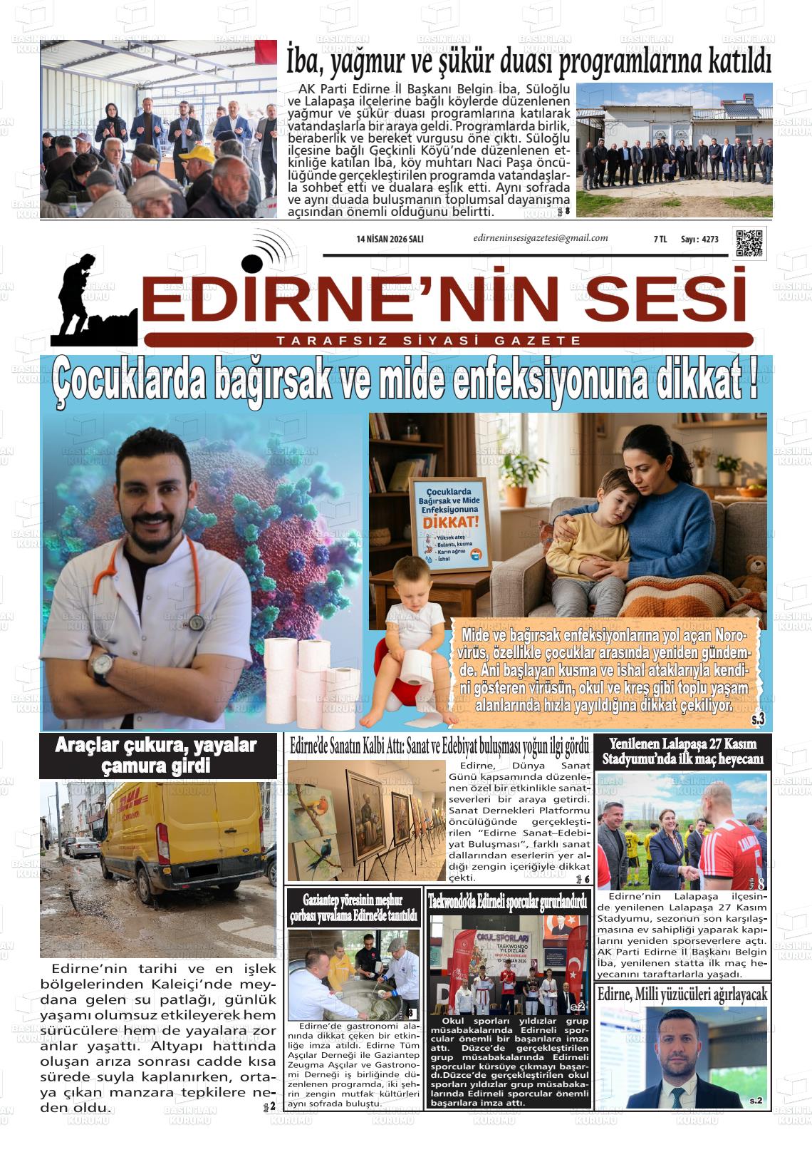 Edirne Star 14.04.2026