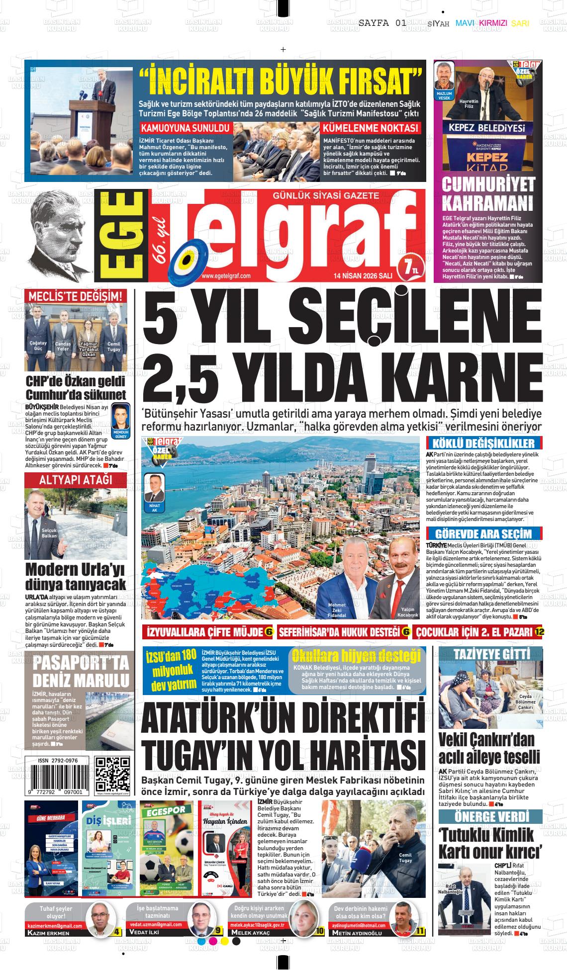 Izmir Egetelgraf 14.04.2026