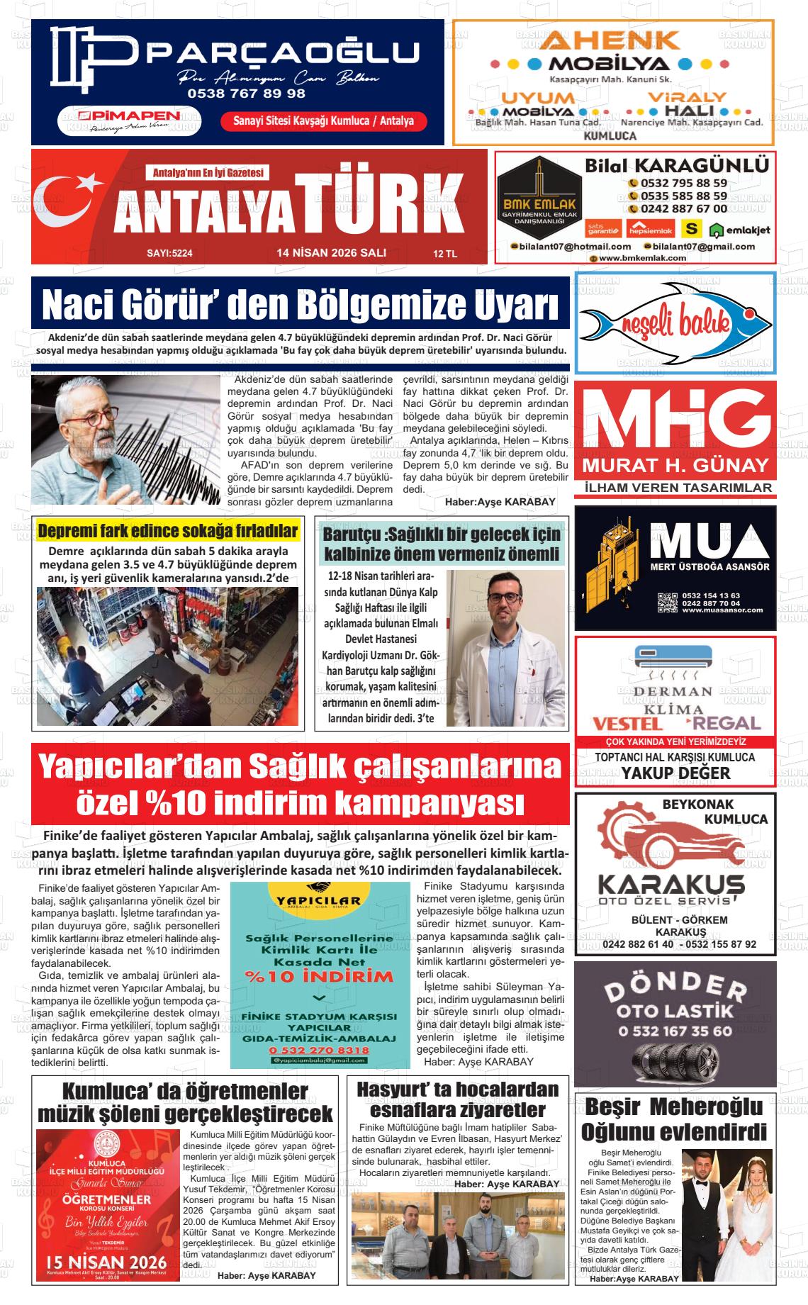 Antalya Finikea 14.04.2026