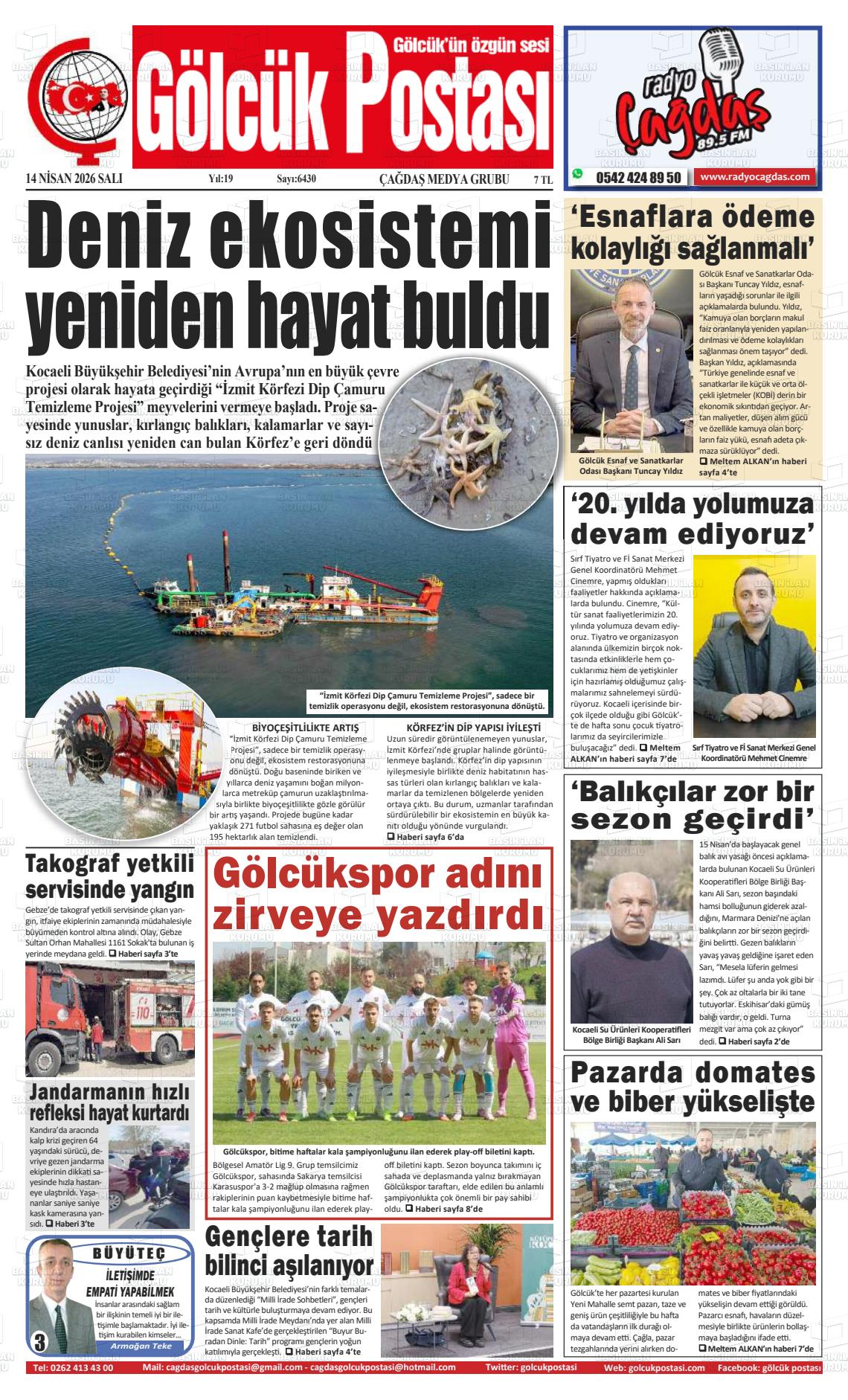 Kocaeli Golcukpostasi 14.04.2026