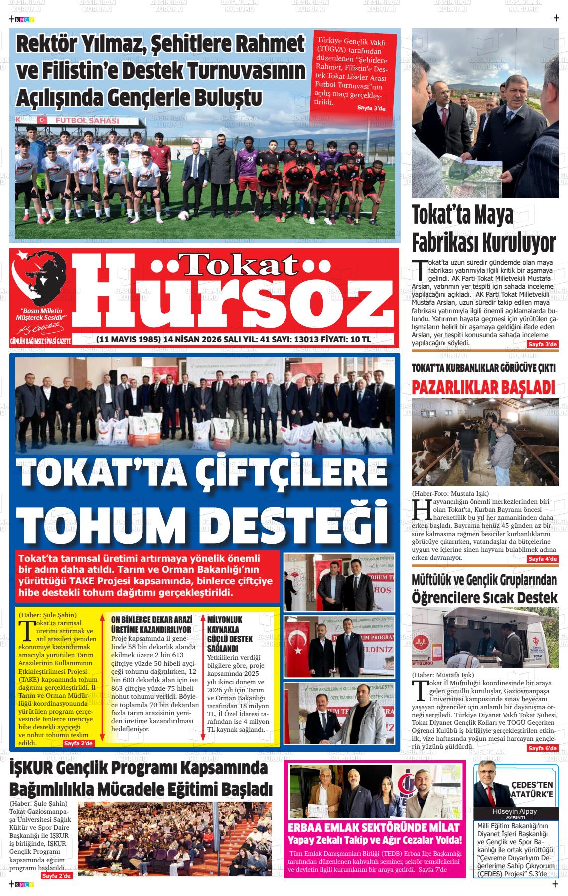 Tokat Hursoz 14.04.2026