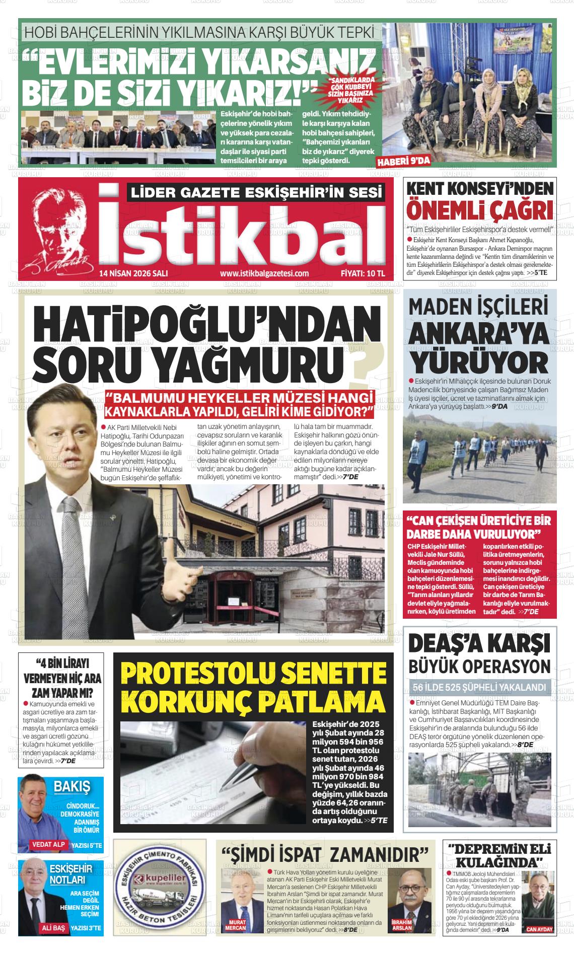 Eskisehir Istikbal 14.04.2026