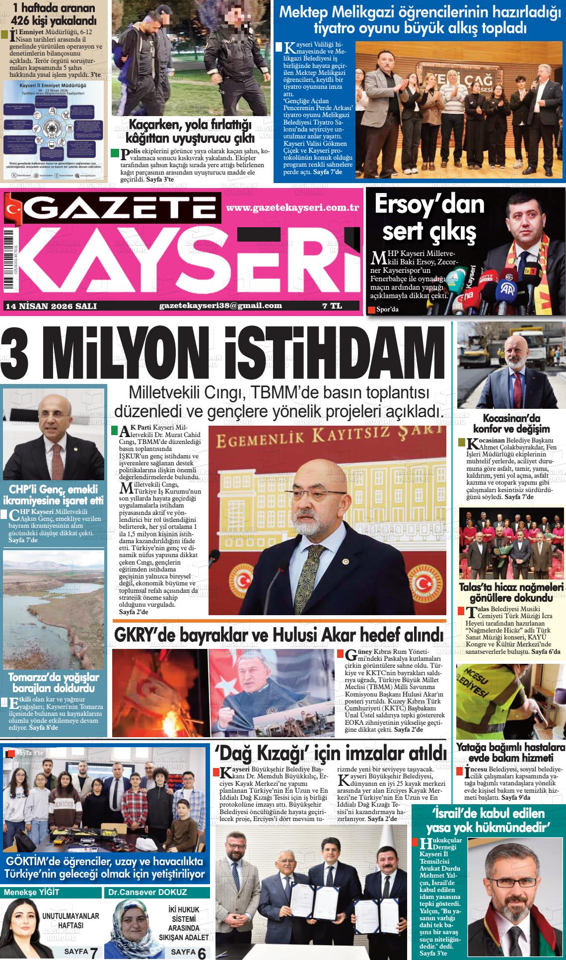 Kayseri Haber 38 14.04.2026