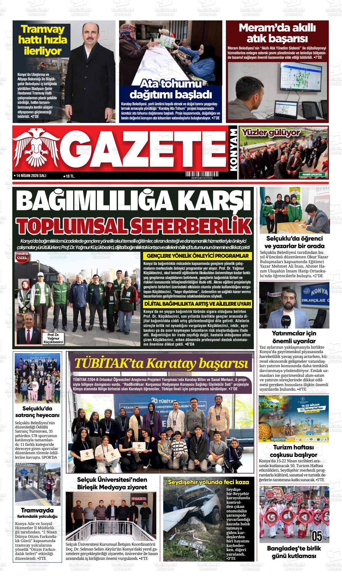 Konya Yenigun 14.04.2026