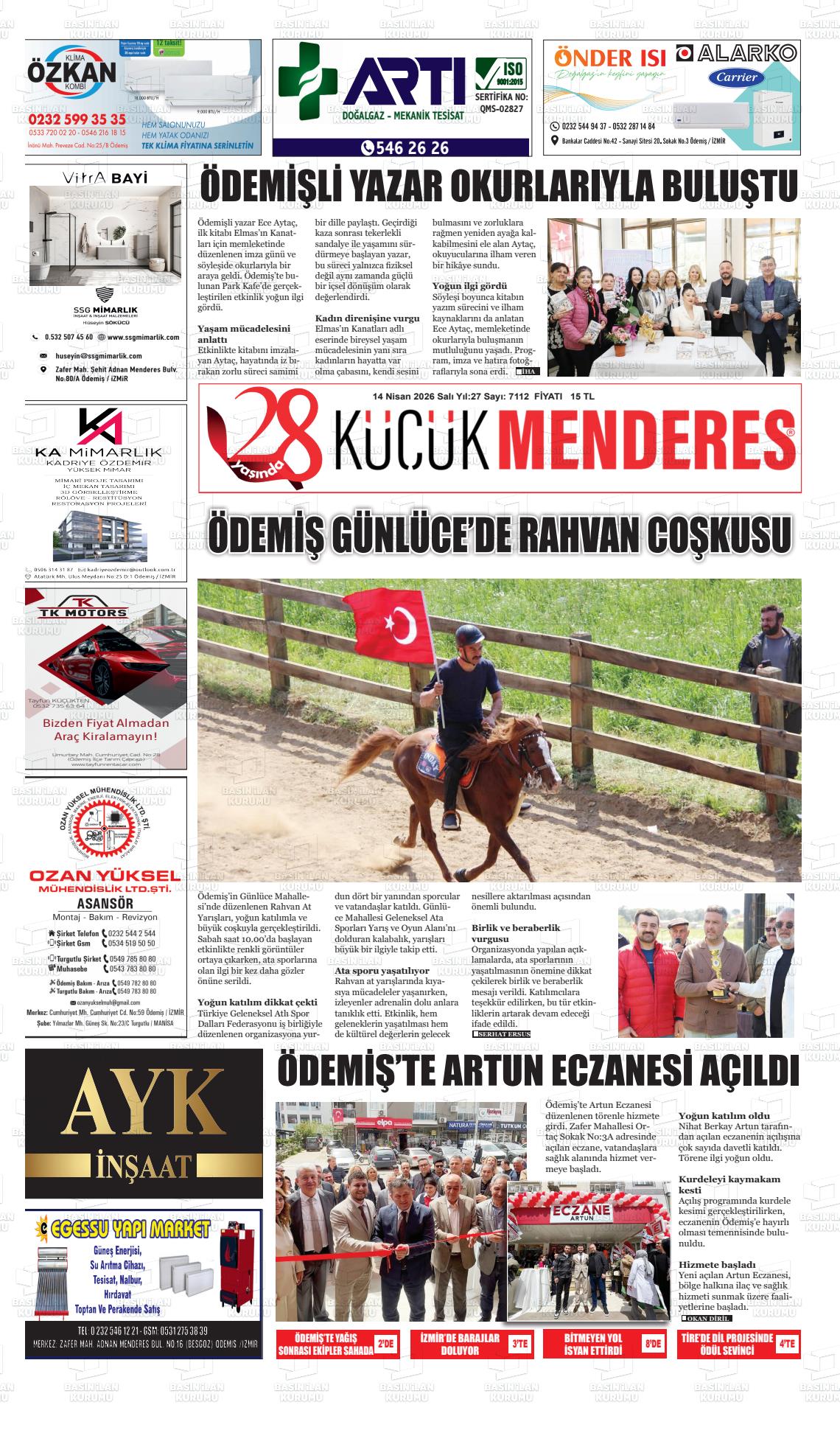 Izmir Kucukmenderes 14.04.2026