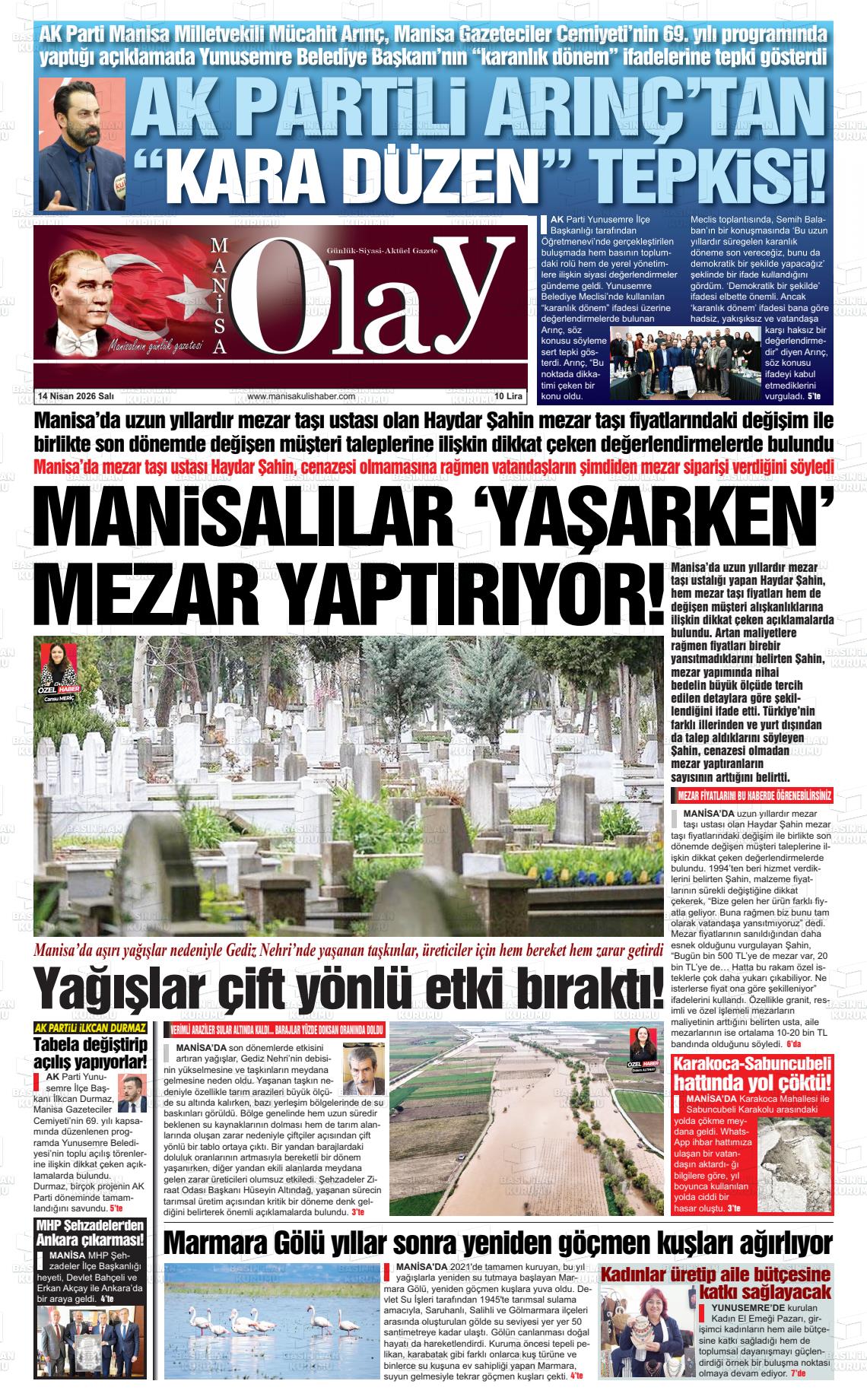 Manisa Olay 14.04.2026