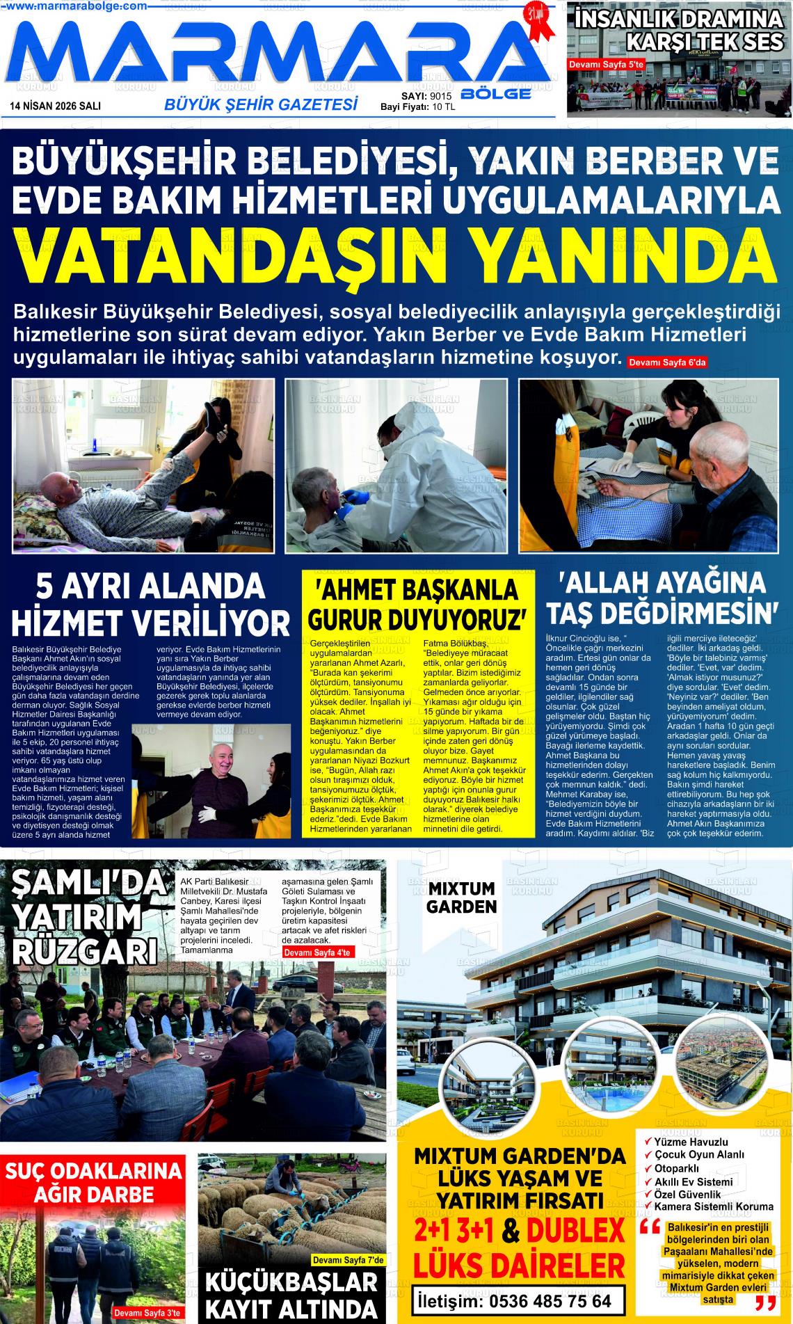 Balikesir Marmarabolge 14.04.2026