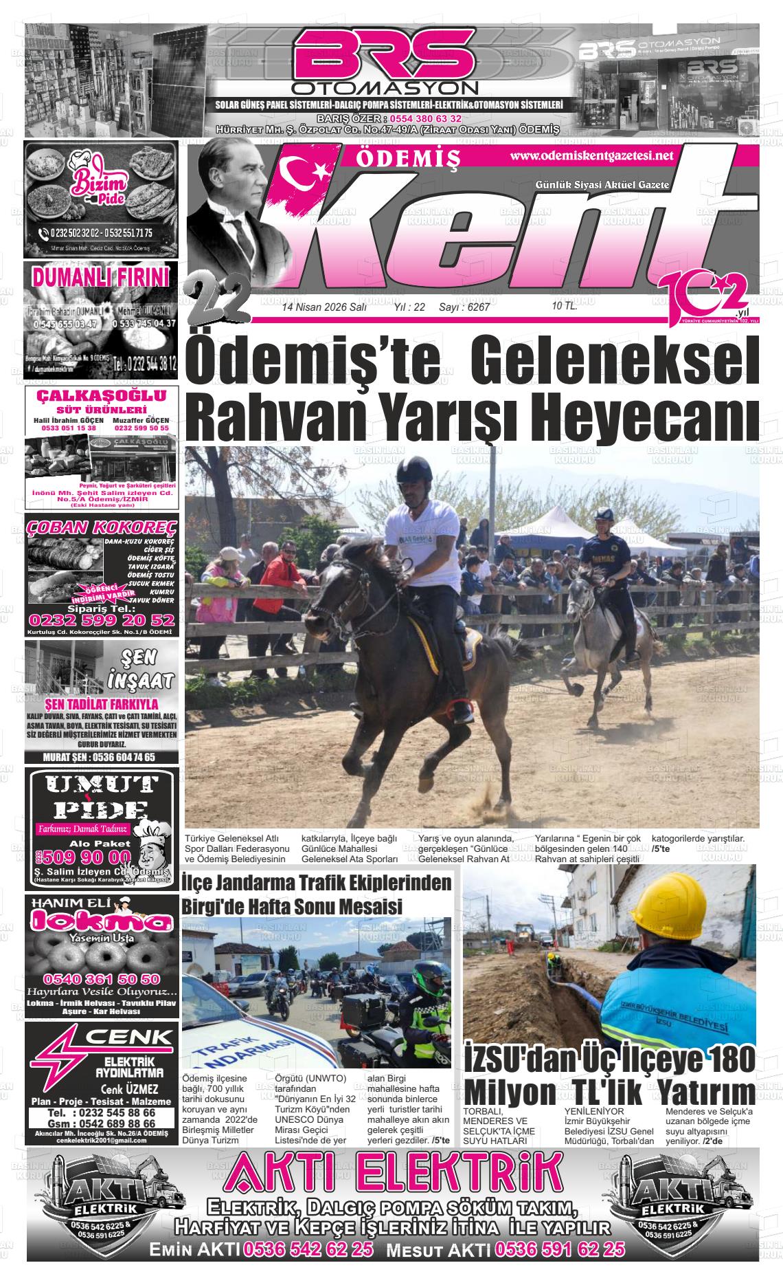 Izmir Odemiskent 14.04.2026